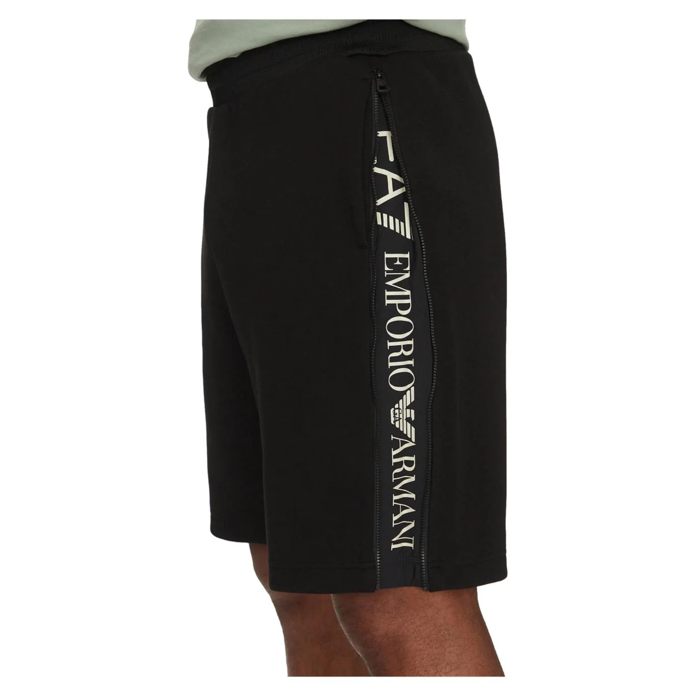 EMPORIO ARMANI 7 EA7 TRAIN LOGO TAPE SHORTS - Image 3