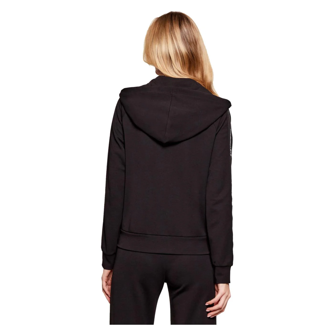 EMPORIO ARMANI 7 EA7 TRAIN LOGO TAPE W HOODIE - Image 2