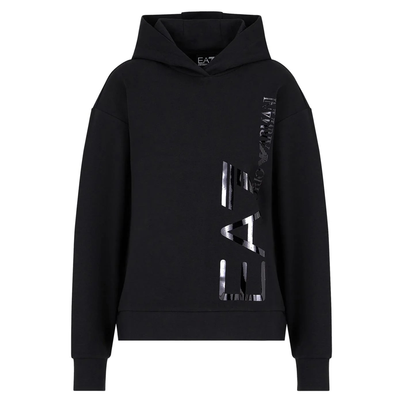 EMPORIO ARMANI 7 EA7 TRAIN LOGO W HOODIE