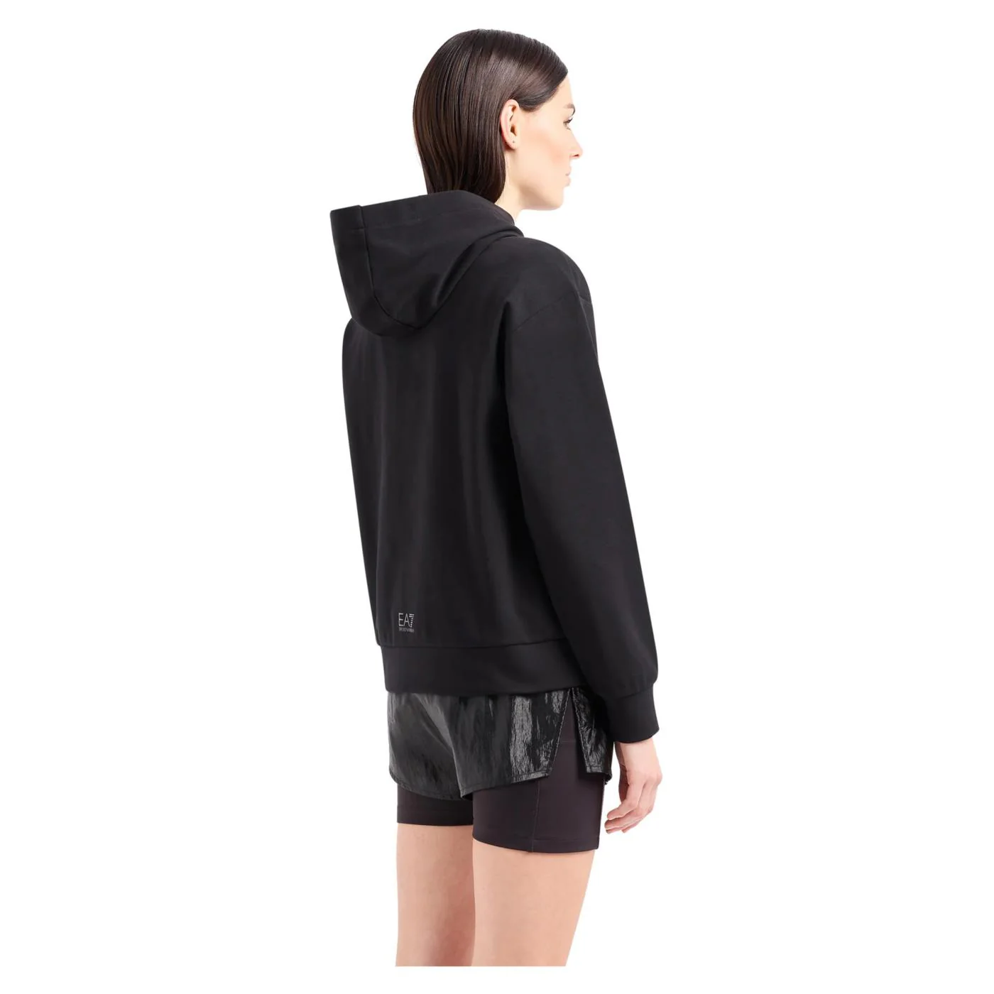 EMPORIO ARMANI 7 EA7 TRAIN LOGO W HOODIE - Image 3