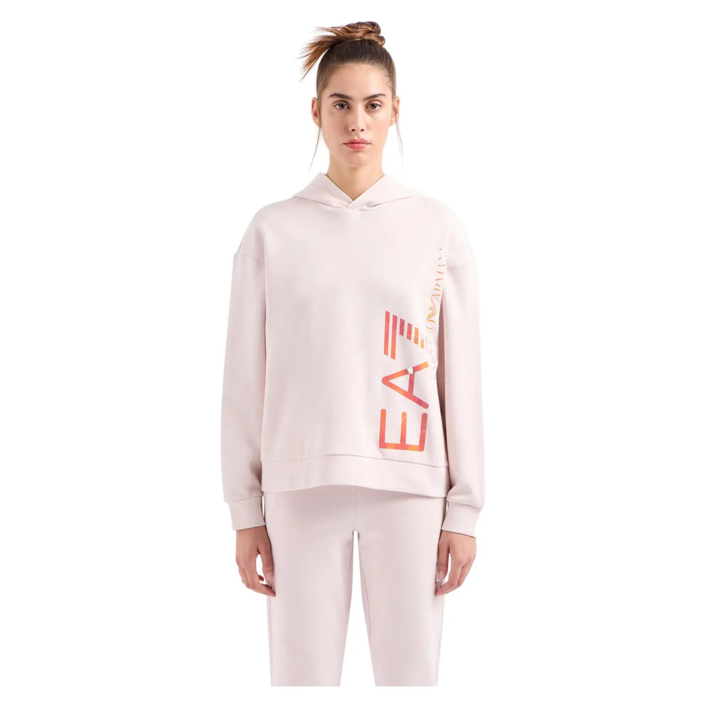 EMPORIO ARMANI 7 EA7 TRAIN LOGO W HOODIE - Image 2