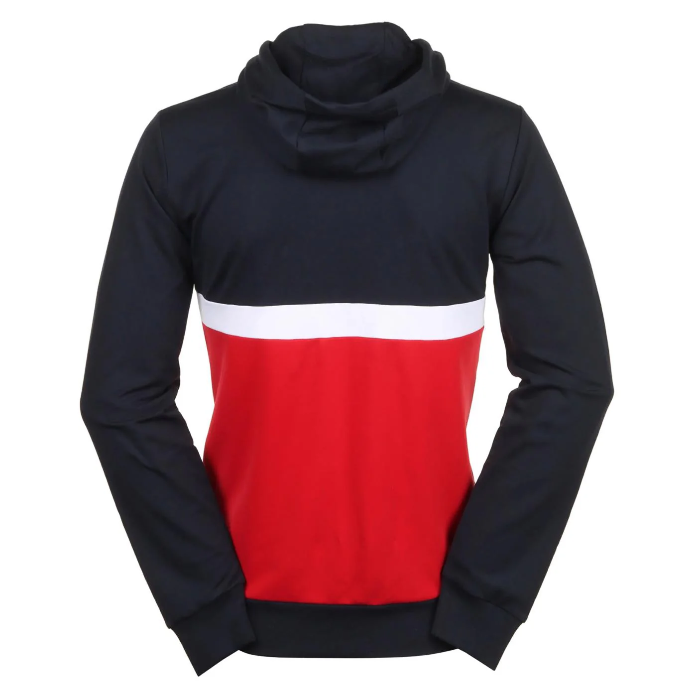 EMPORIO ARMANI 7 EA7 TRAIN SUMMER BLOCK HOODIE - Image 2