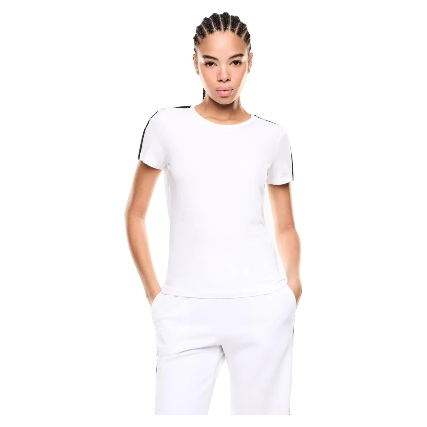EMPORIO ARMANI 7 EA7 TRAIN TAPE W SLIM TEE