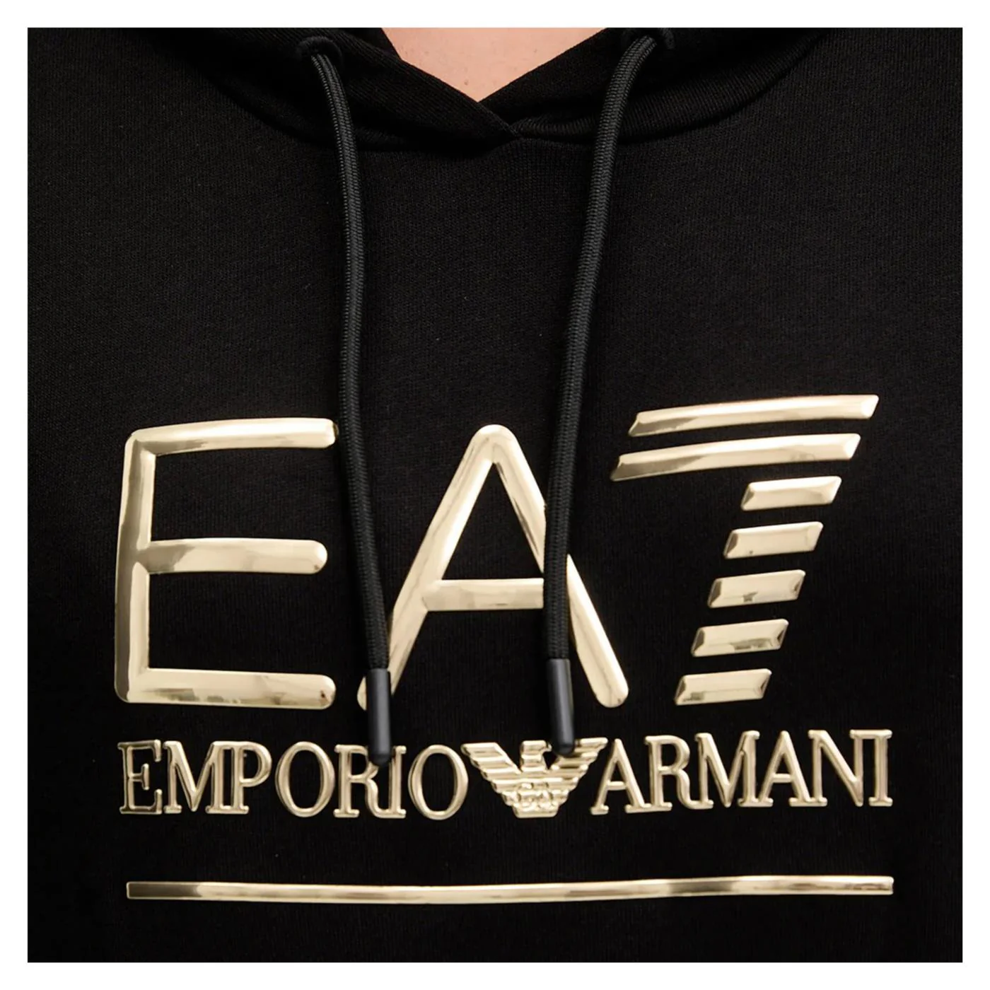 EMPORIO ARMANI 7 EA7 TRAIN VISIBILITY W HOODIE - Image 3