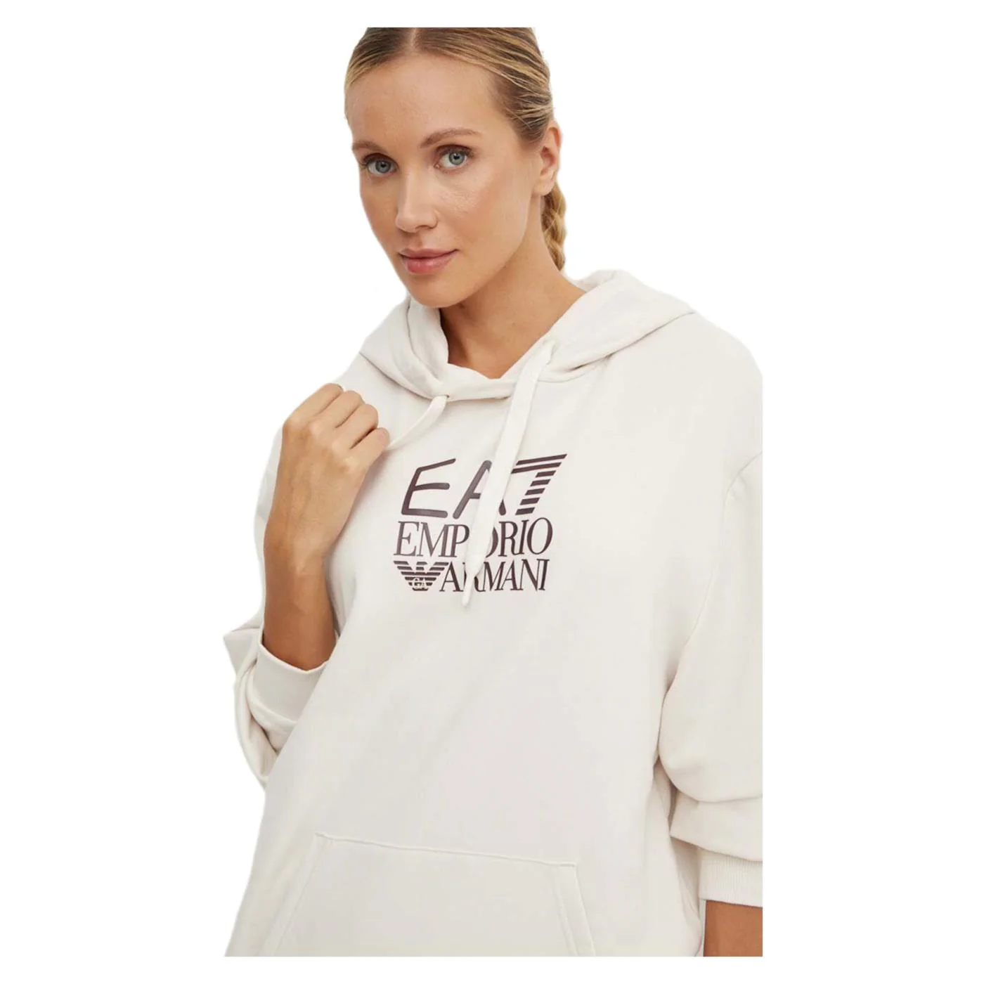 EMPORIO ARMANI 7 EA7 TRAIN VISIBILITY W HOODIE - Image 3