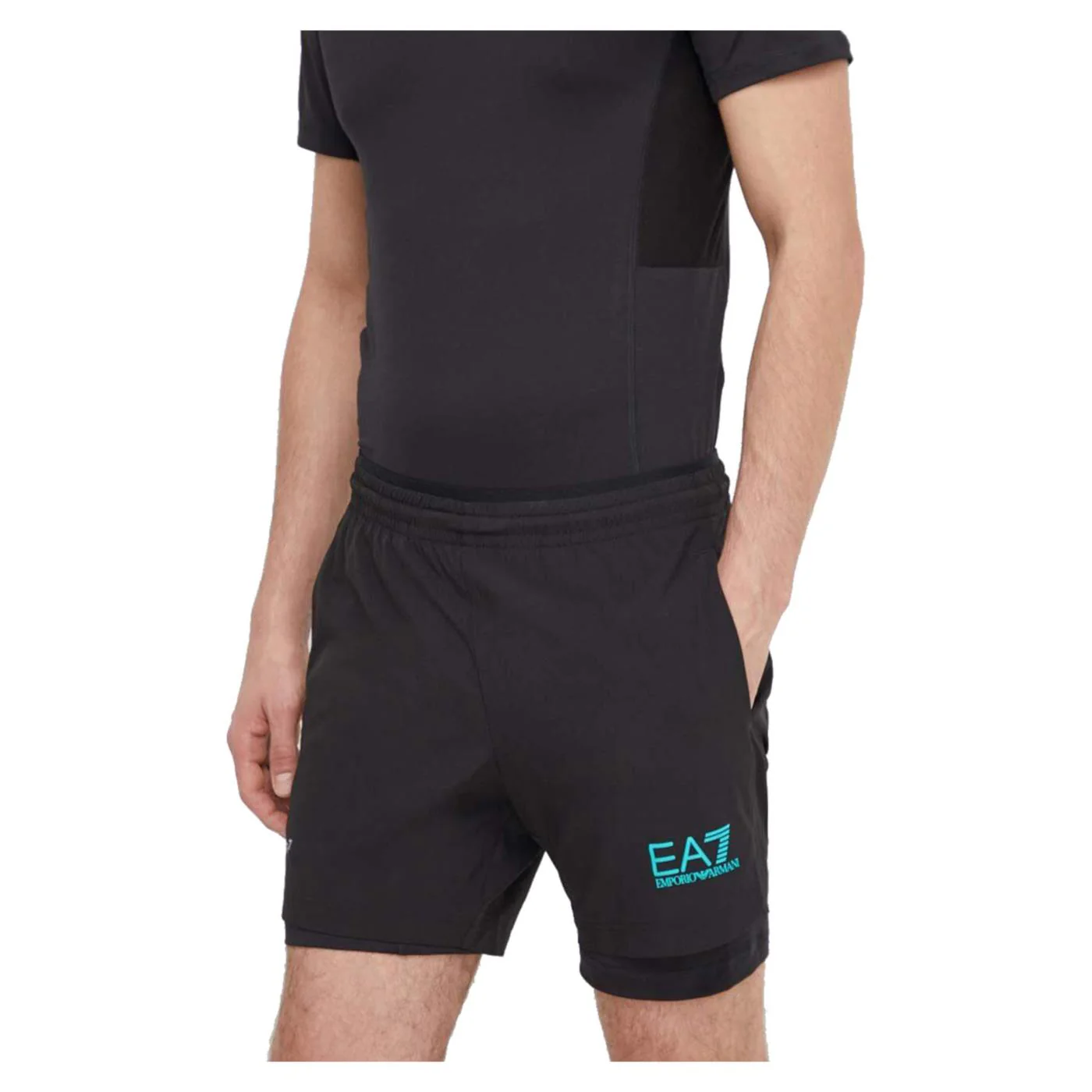 EMPORIO ARMANI 7 EA7 VIGOR7 M SHORTS 2IN1 - Image 2