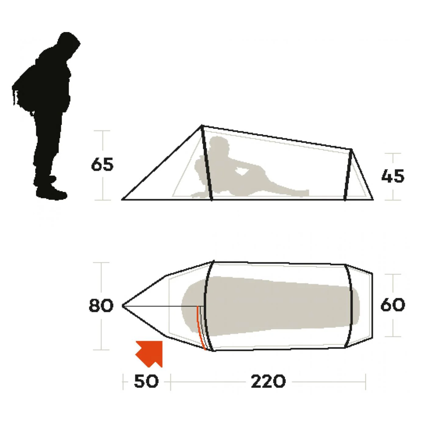 FERRINO TENDA SLING 1 - Image 3
