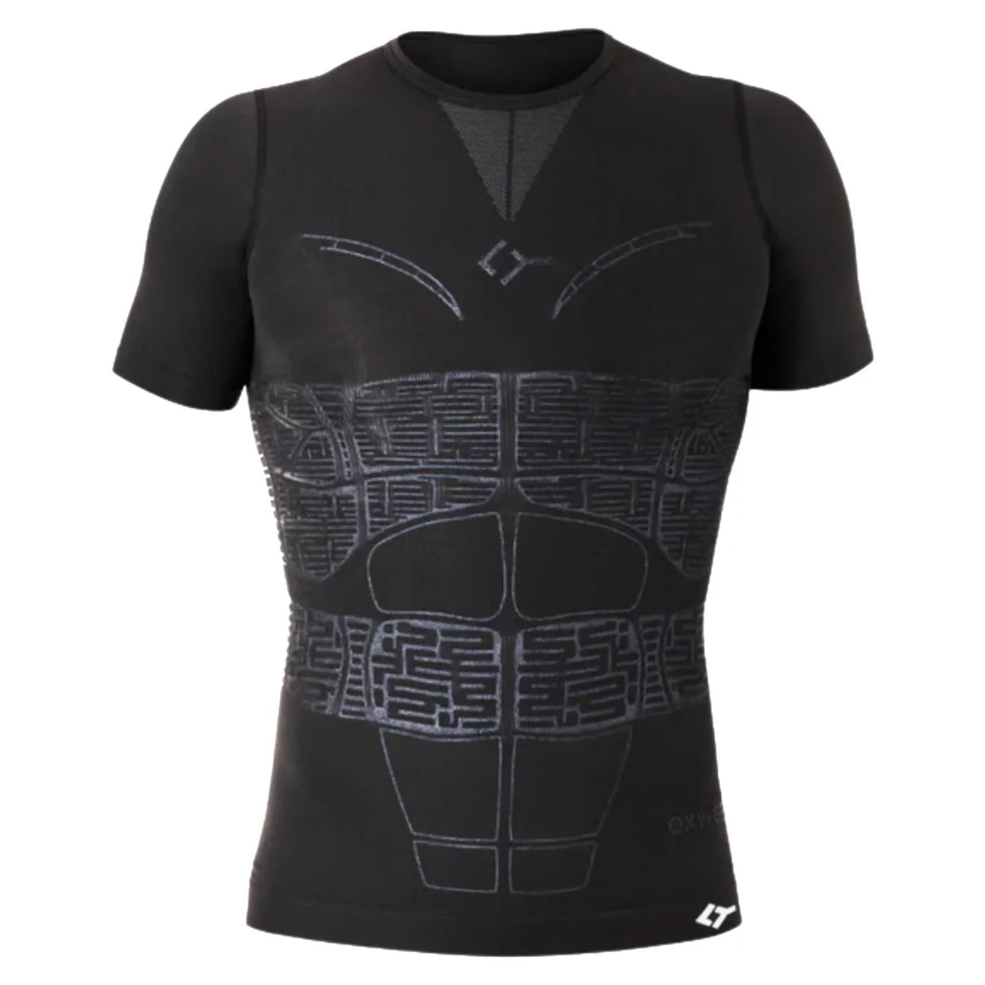 FLOKY T-SHIRT OXYGEN SS BLACK