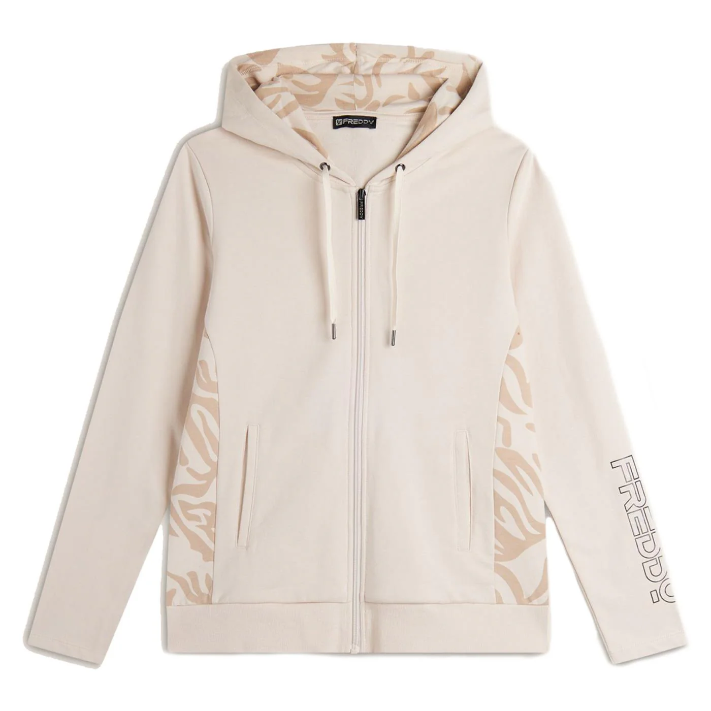 FREDDY FELPA CAPPUCCIO FULL ZIP