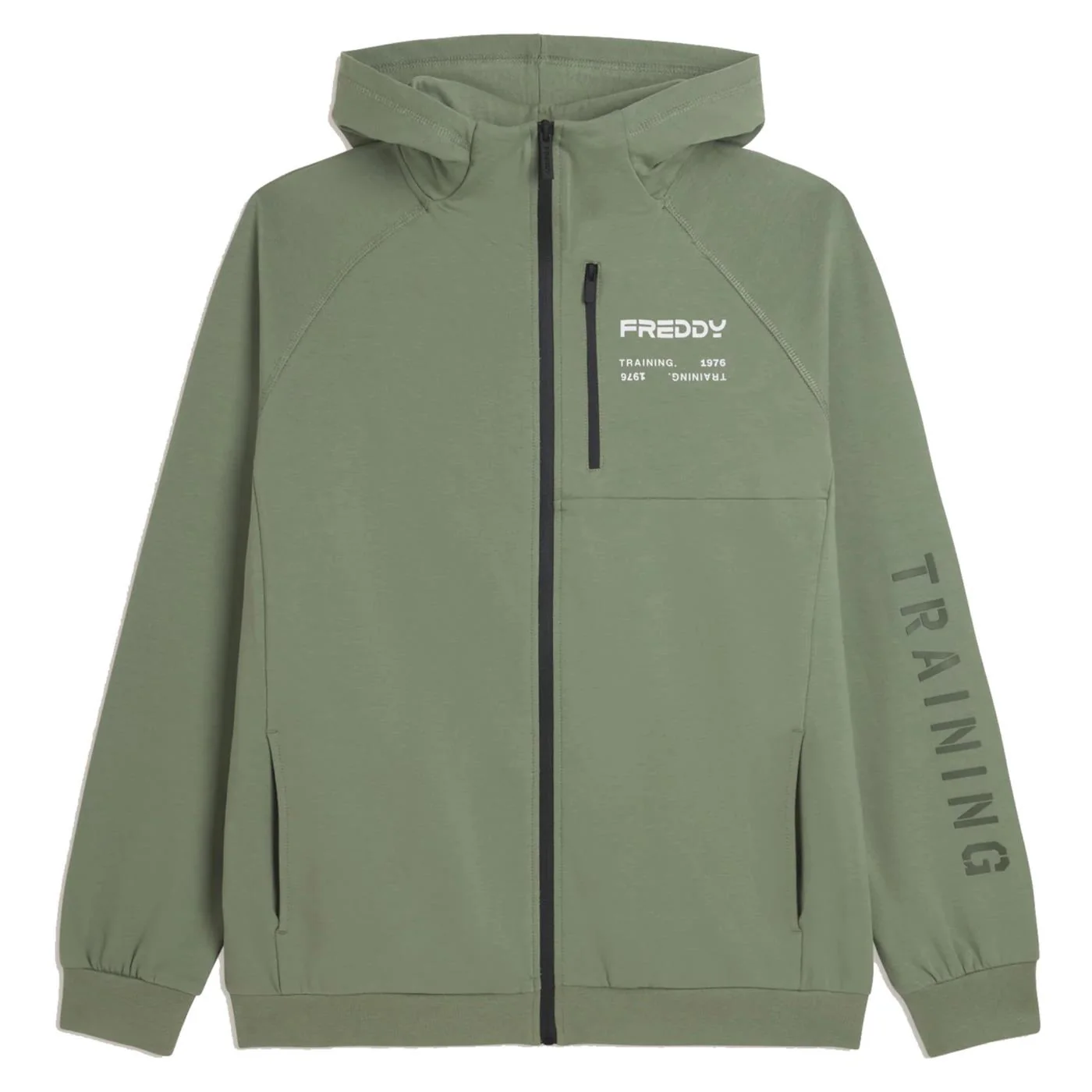 FREDDY FELPA HOODIE FZ STRETCH