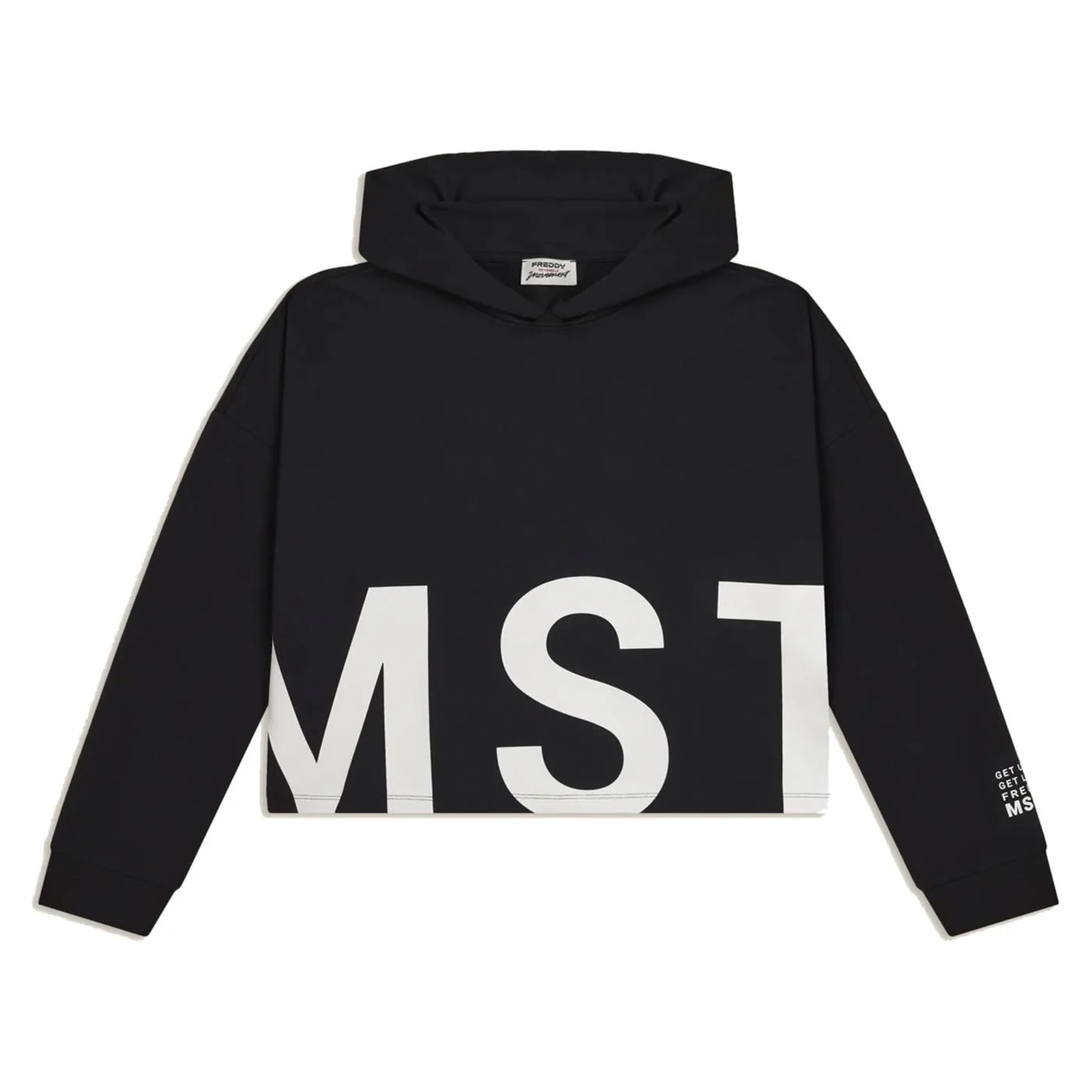 FREDDY MASTER FELPA HOOD CROPPED