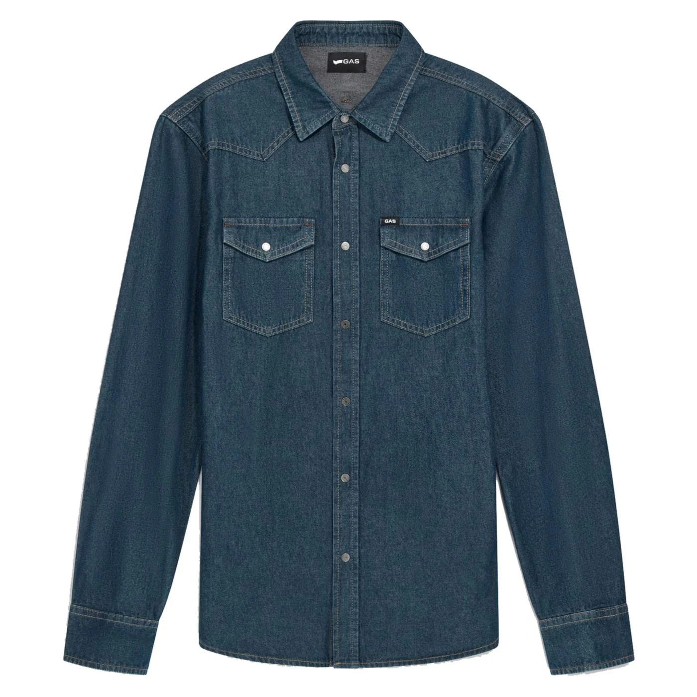 GAS CAMICIA KANT ML NEW DENIM