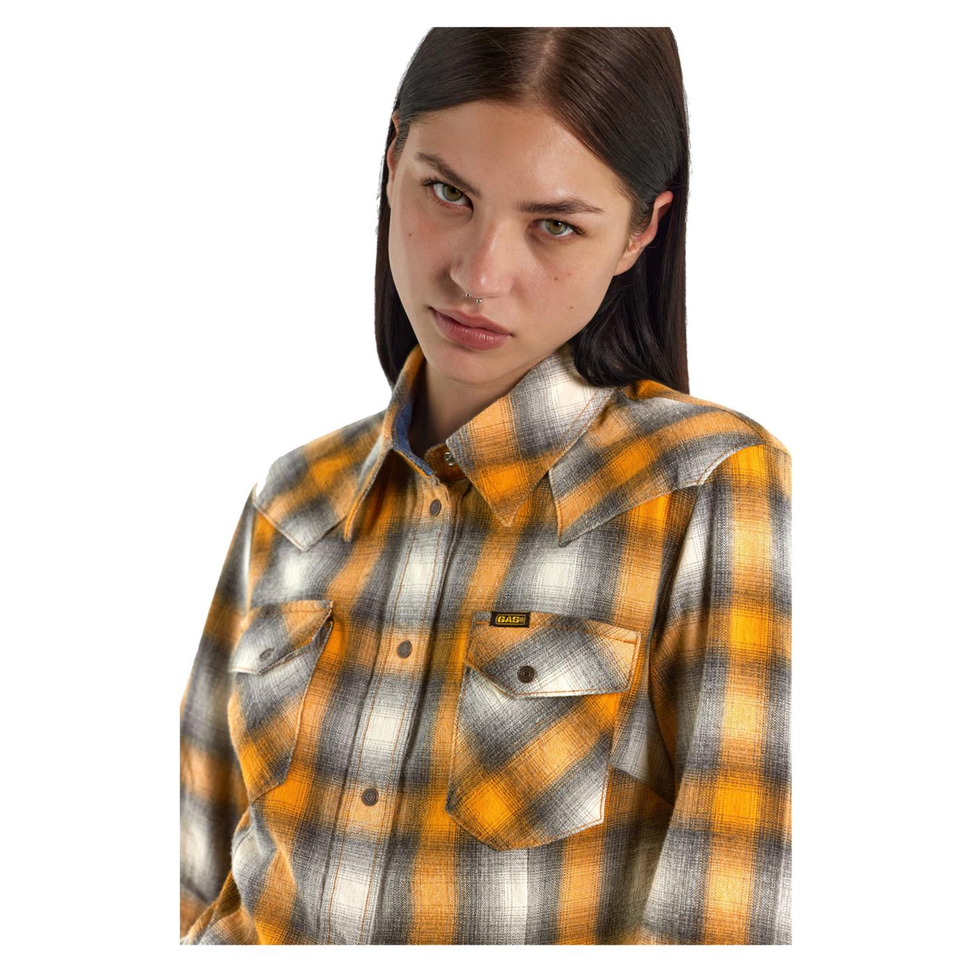 GAS CINDY SHIRT WARM WOMAN - Image 3