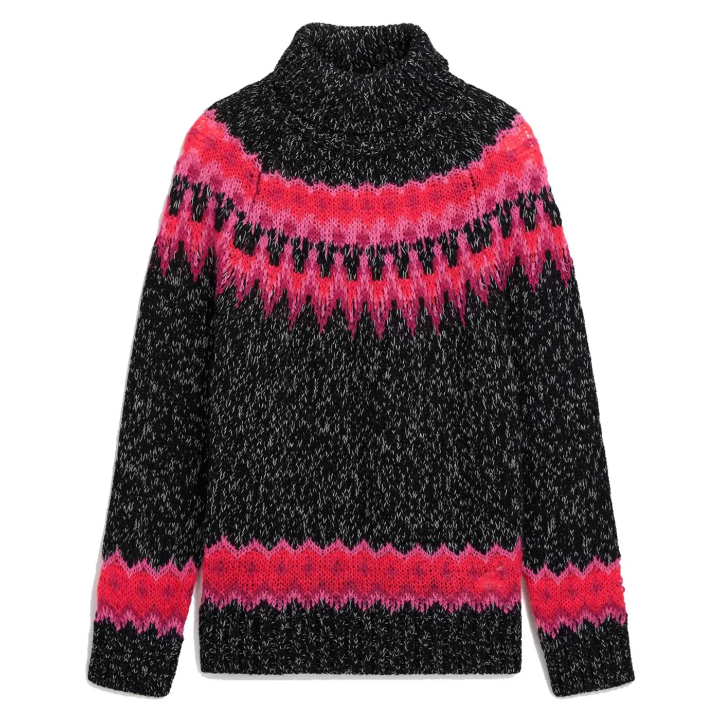 GAS MYLLI W COLLAR MIX MOHAIR