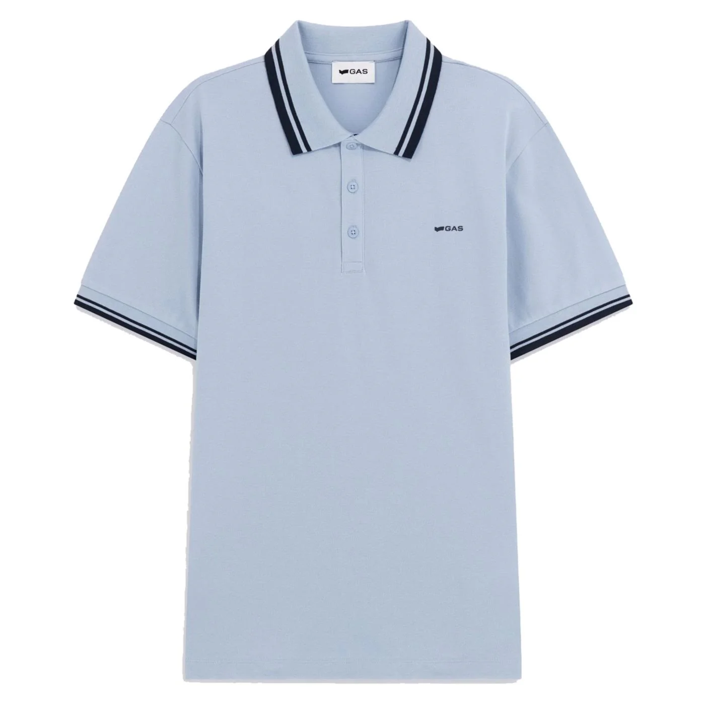 GAS RALPH MC STRIPES PIQUET