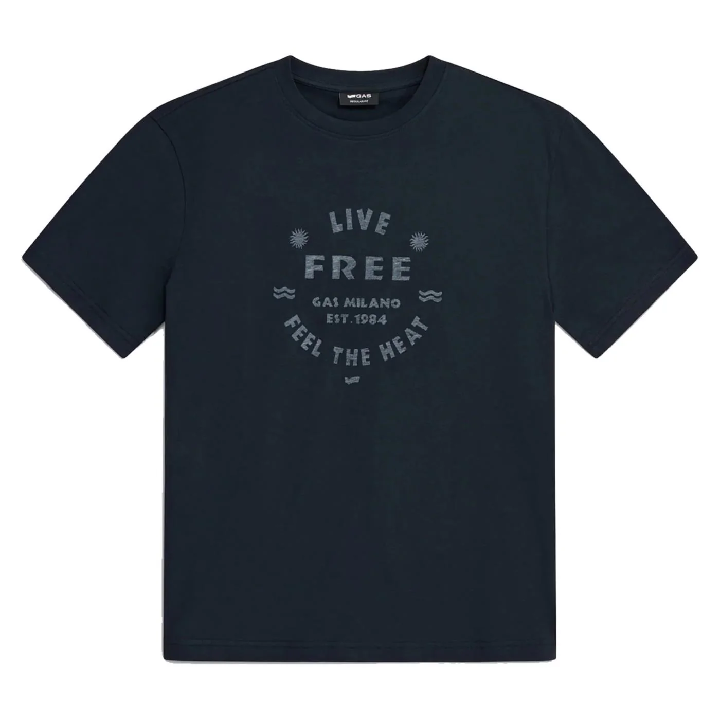 GAS T-SHIRT MC DHARIS LIGHT