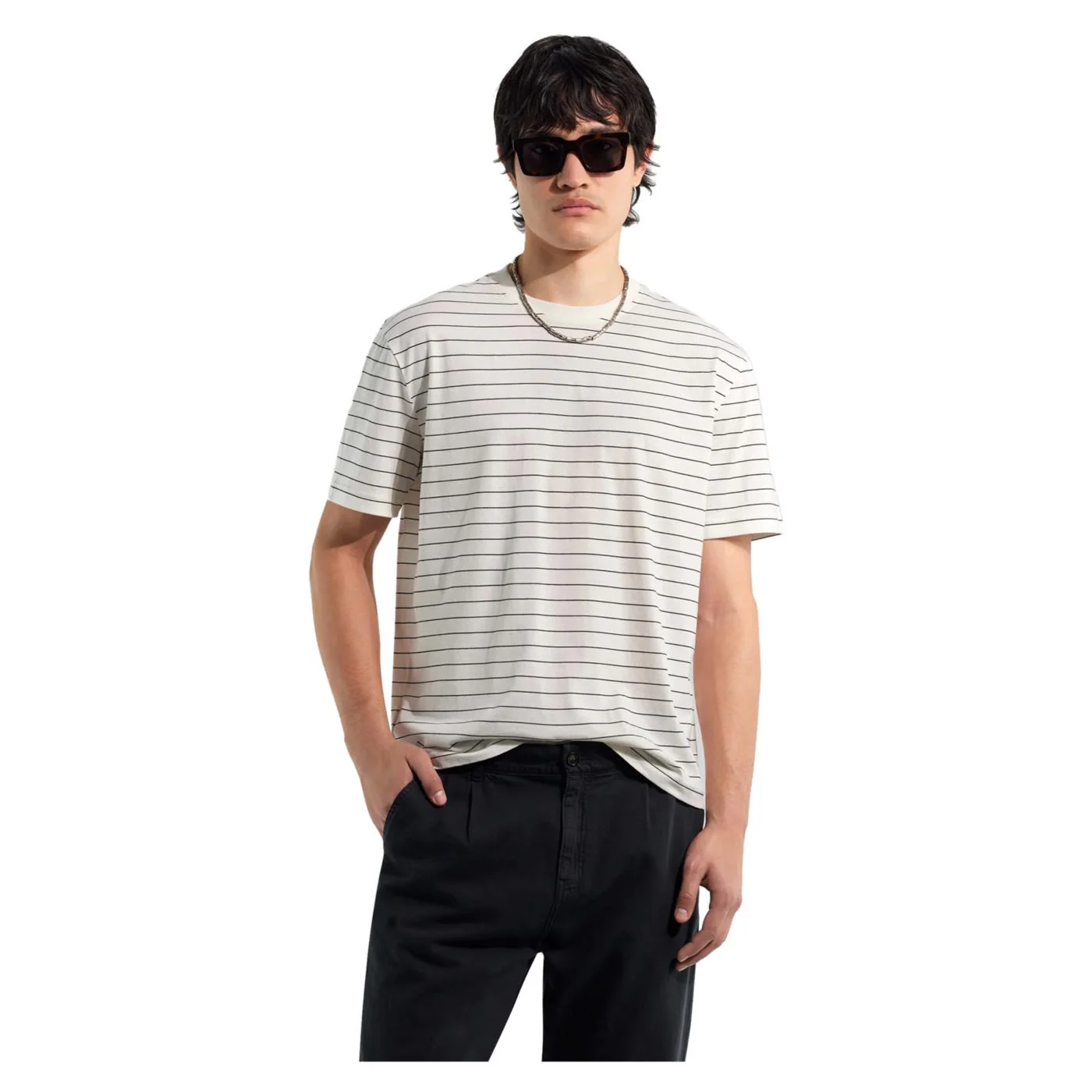 GAS T-SHIRT MC DHARIS STRIPES