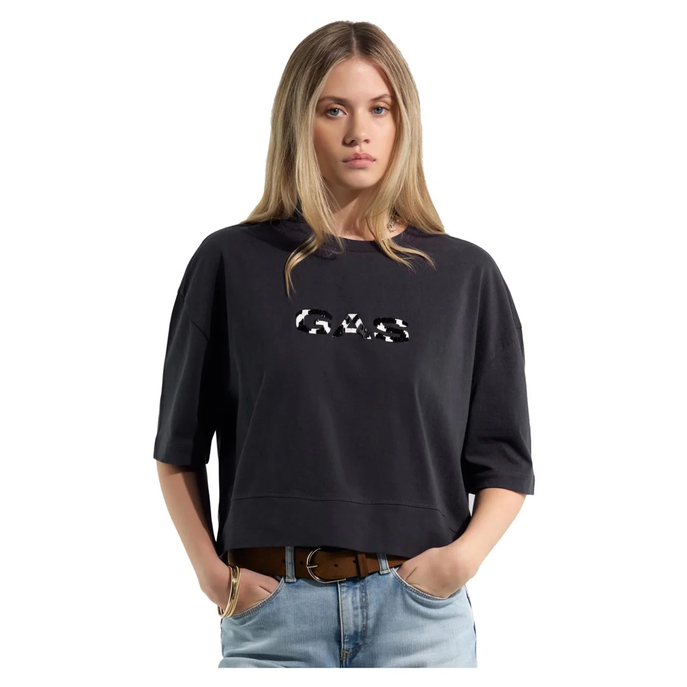 GAS T-SHIRT W SADDY LIGHT
