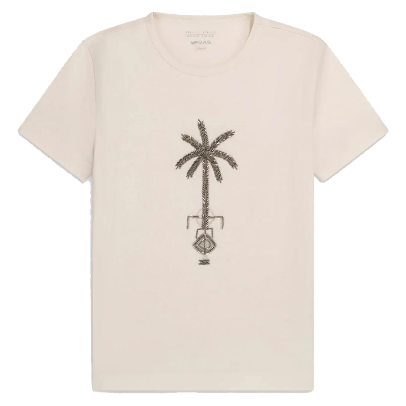 GAS T-SHIRT W TELLY PALM