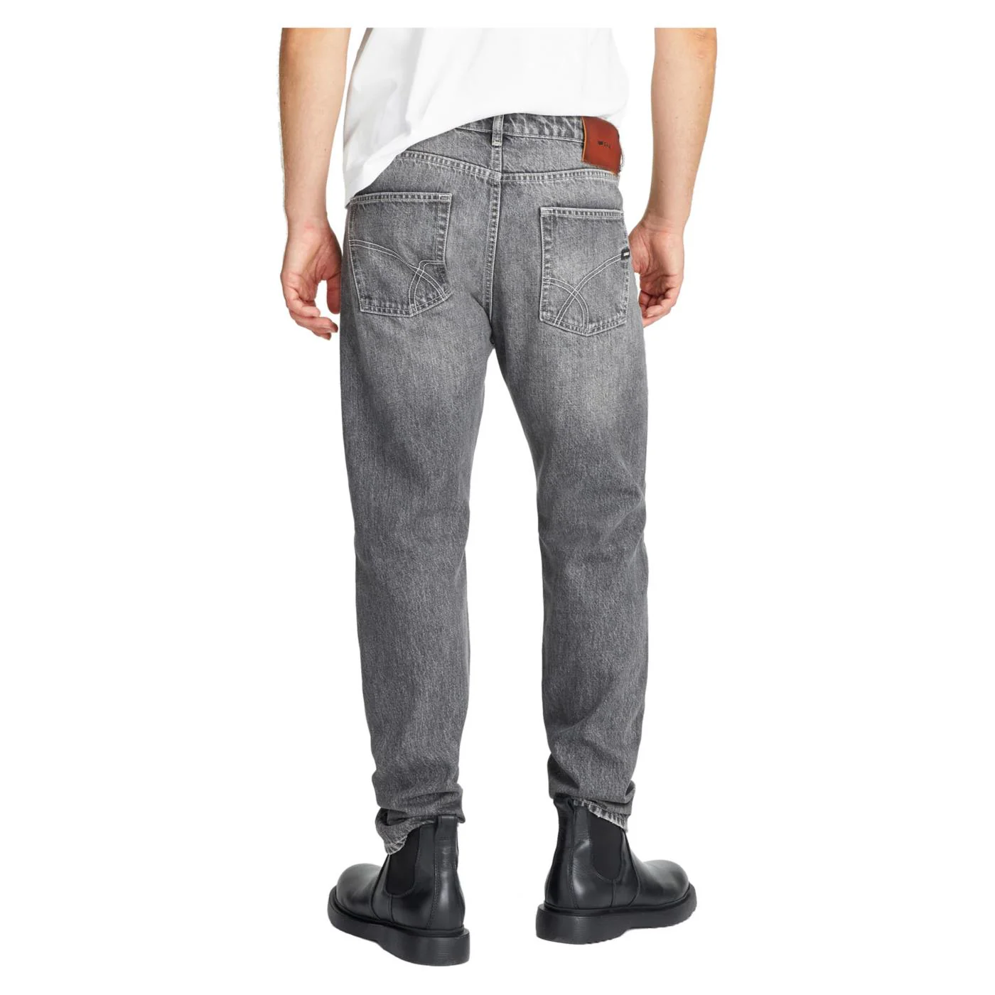 GAS TORN REAL BLACK DENIM - Image 2