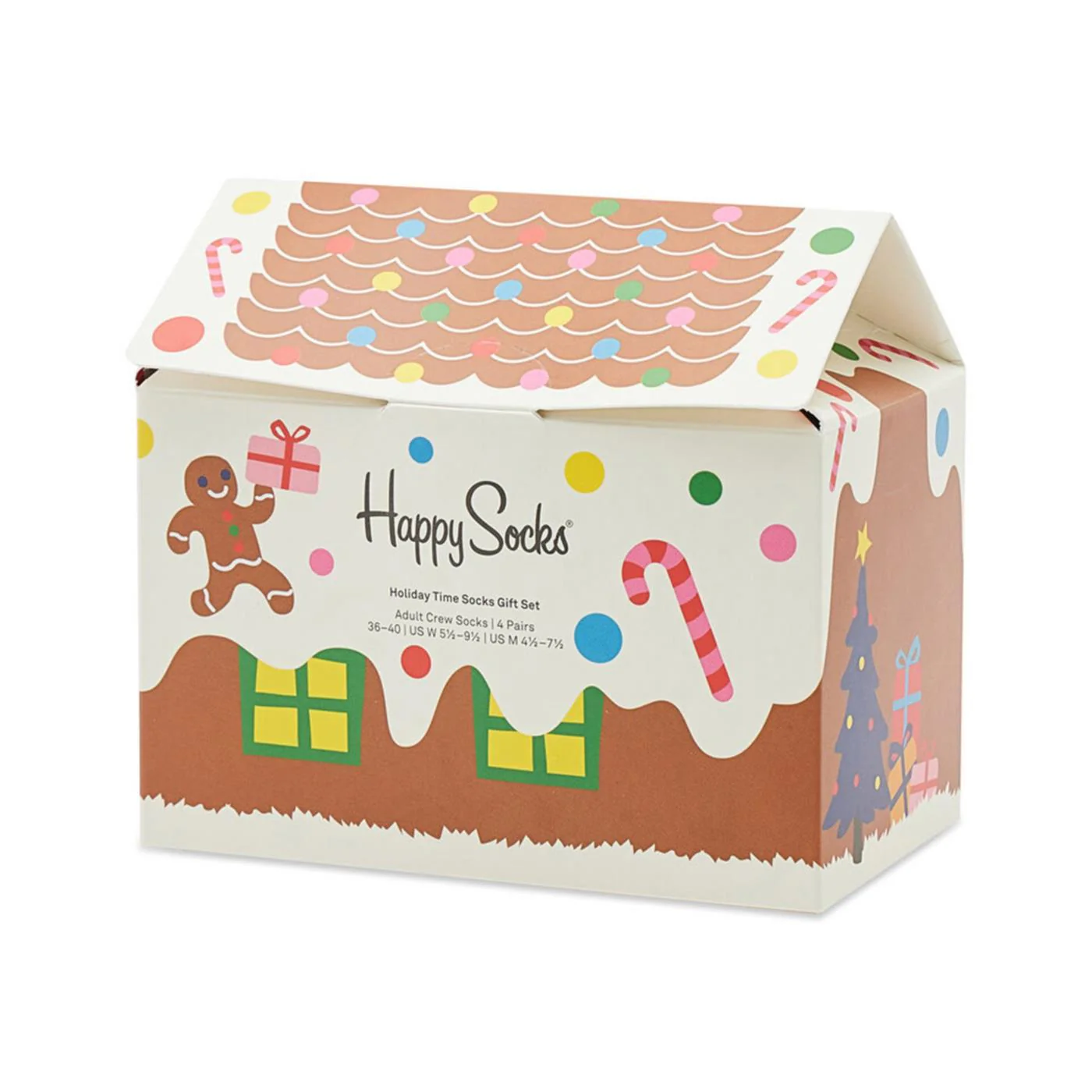 HAPPY SOCKS 4PK HOLIDAY TIME GIFT SET - Image 2