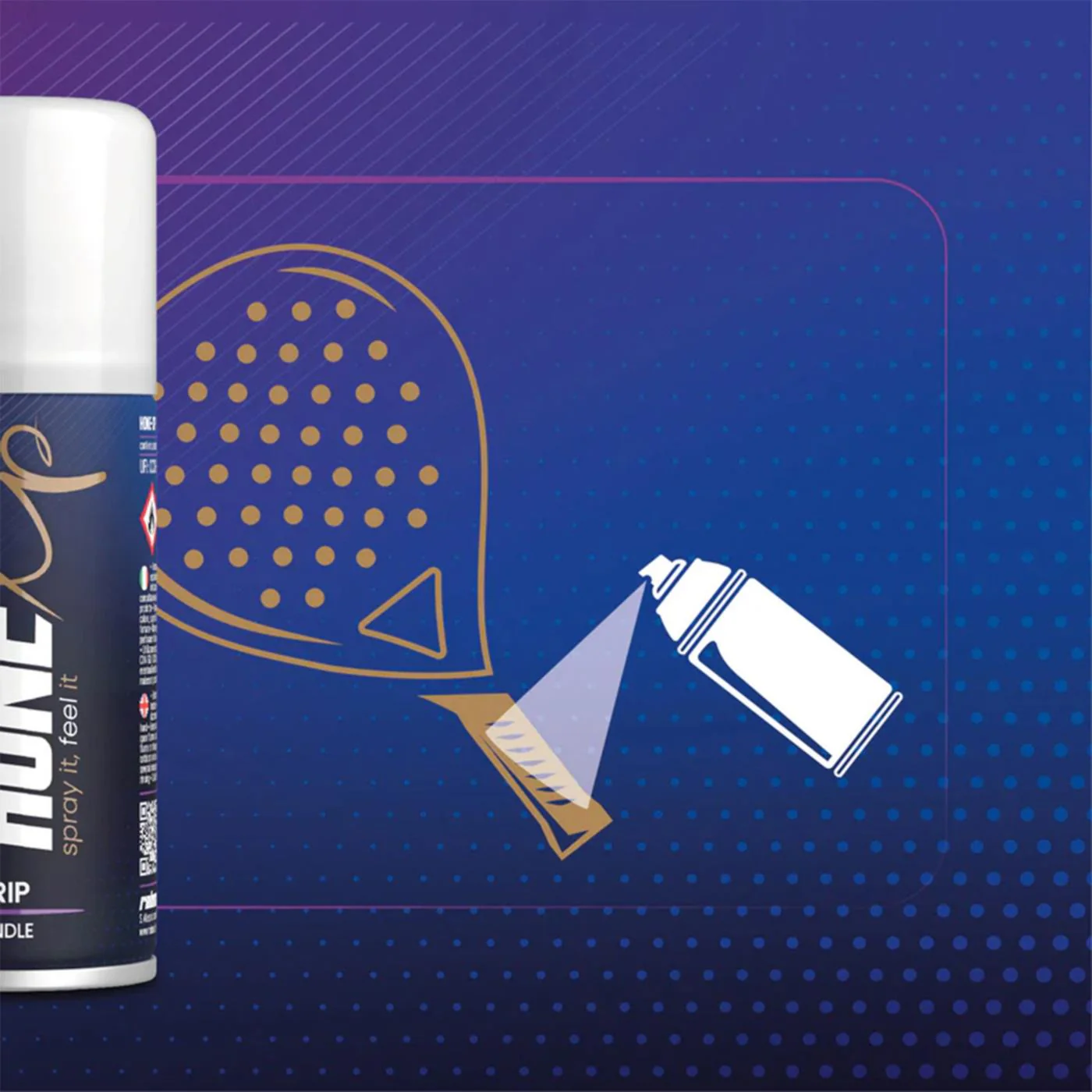 HONE XP RACKET HANDLE GRIP 100 ML - Image 2