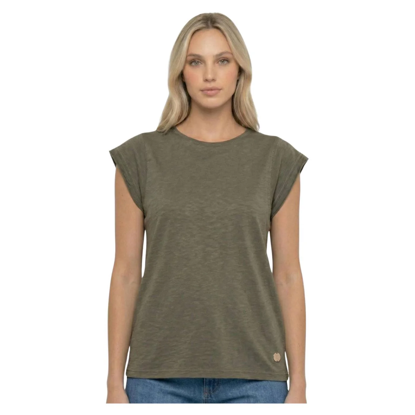 LEONE T-SHIRT W COTONE FIAMMATO - Image 2