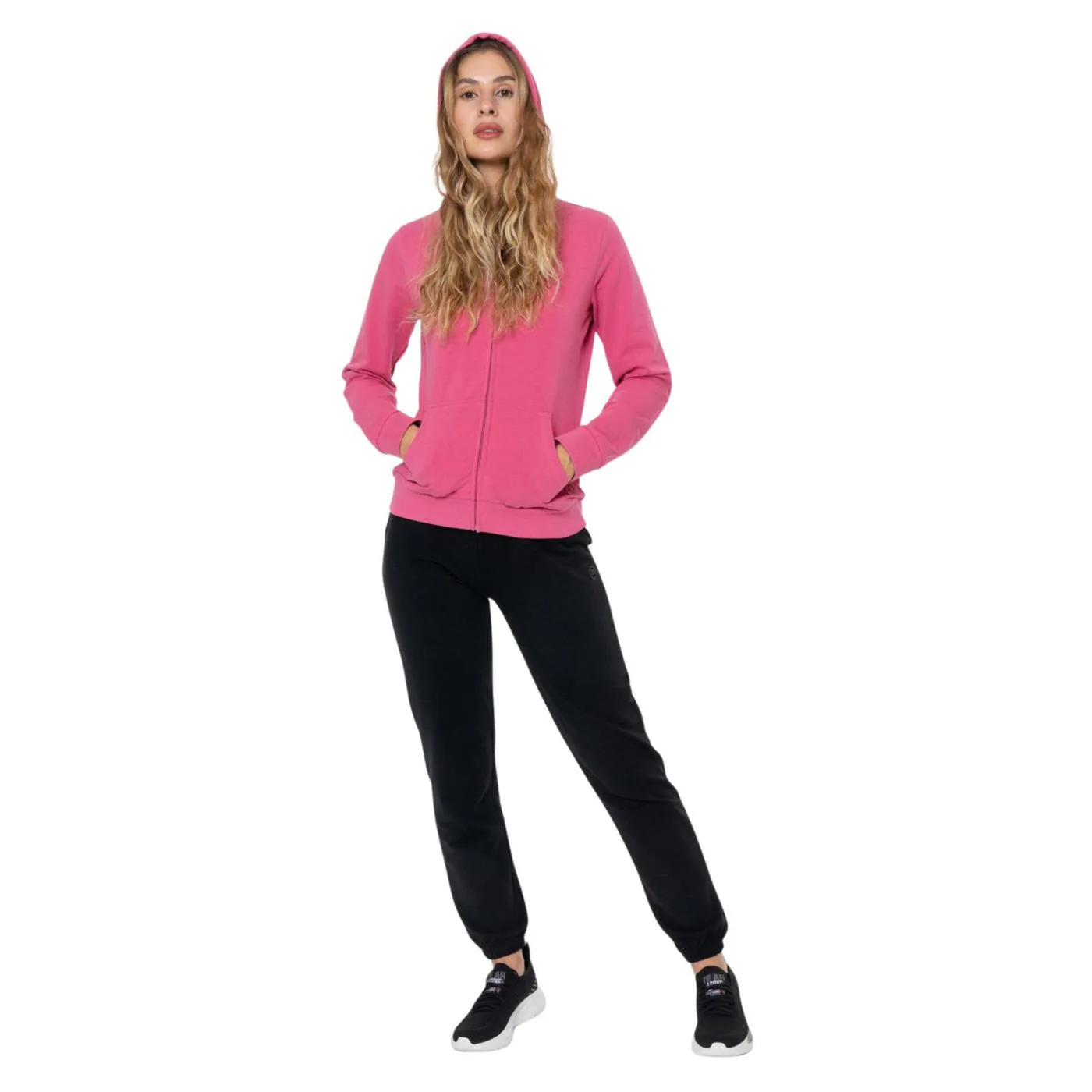 LEONE TUTA W FULL ZIP CAPPUCCIO - Image 2