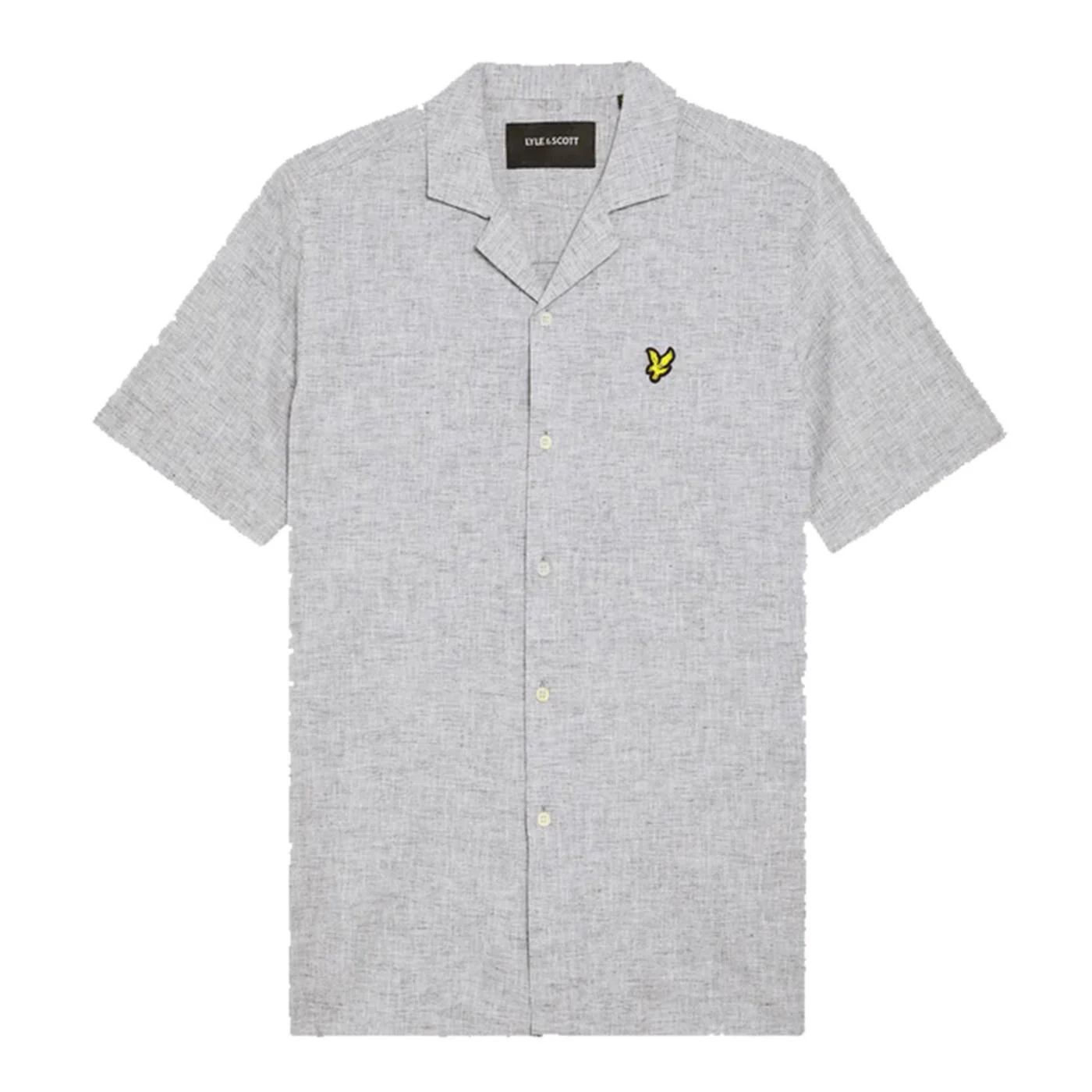 LYLE & SCOTT LINEN BLEND OXFORD SHIRT