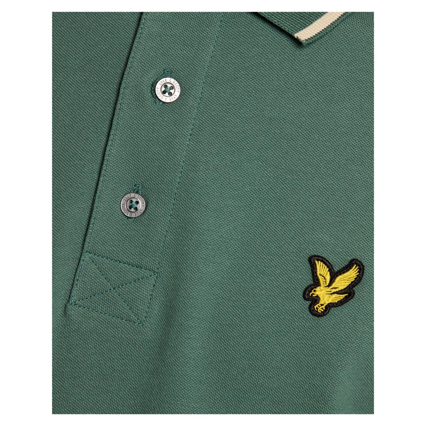 LYLE & SCOTT TIPPED POLO SHIRT - Image 2