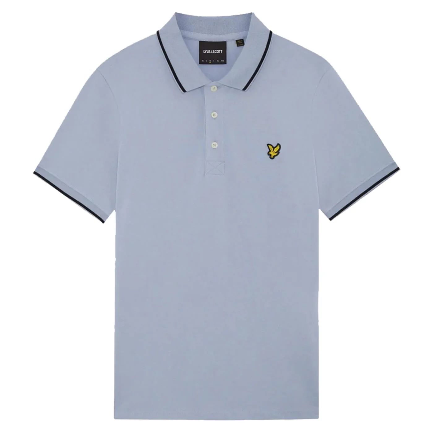 LYLE & SCOTT TIPPED POLO SHIRT