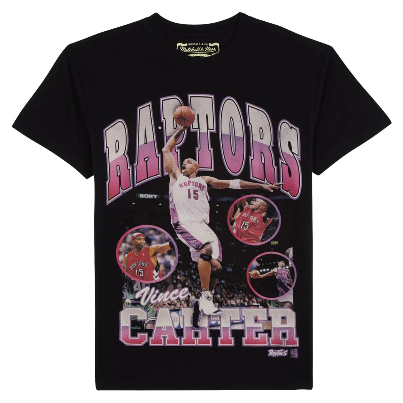 MITCHELL & NESS PLAYER PHOTO TEE RAPTORS