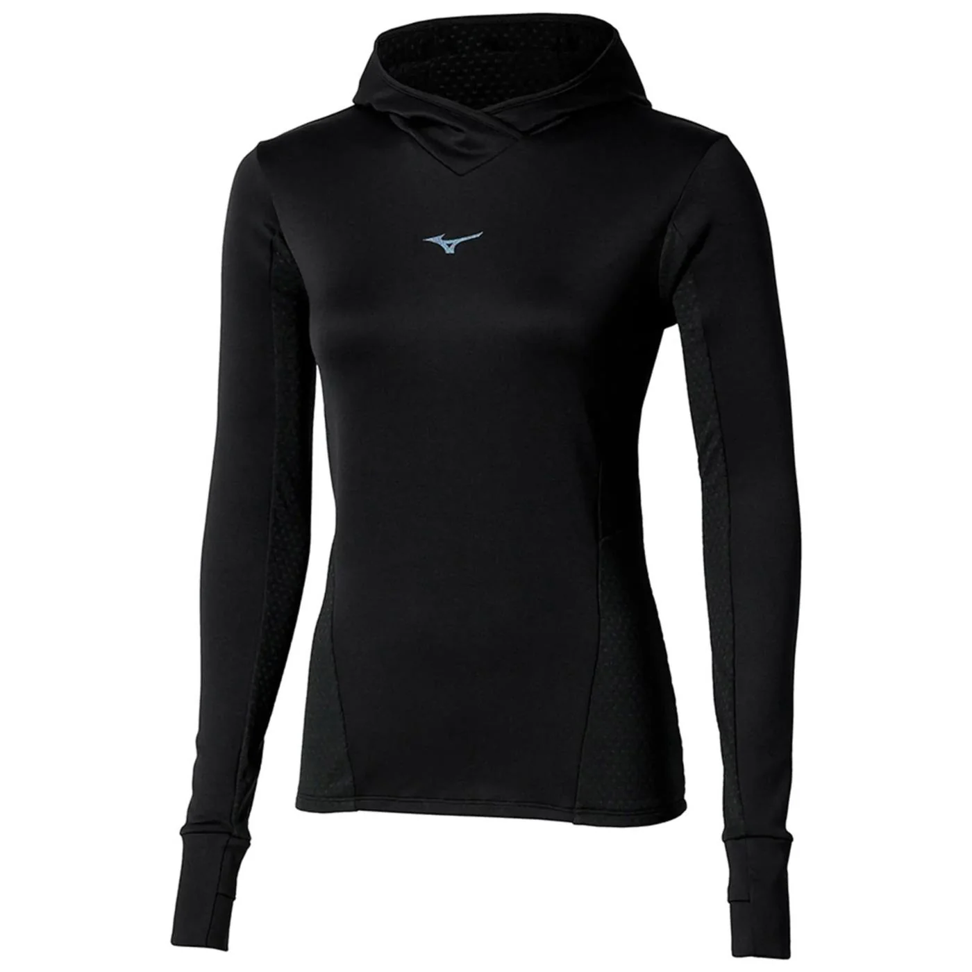 MIZUNO WARM HOODED LS TOP WOMAN