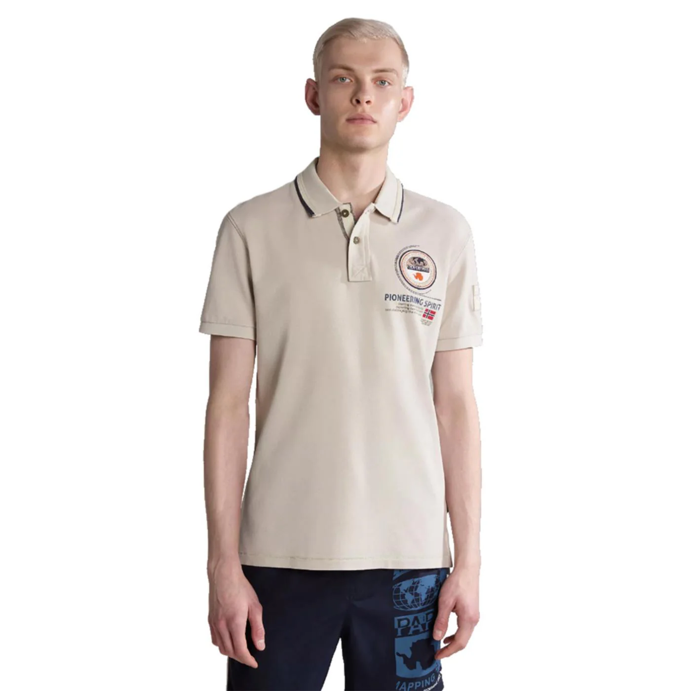 NAPAPIJRI GANDY SHORT SLEEVE POLO - Image 3