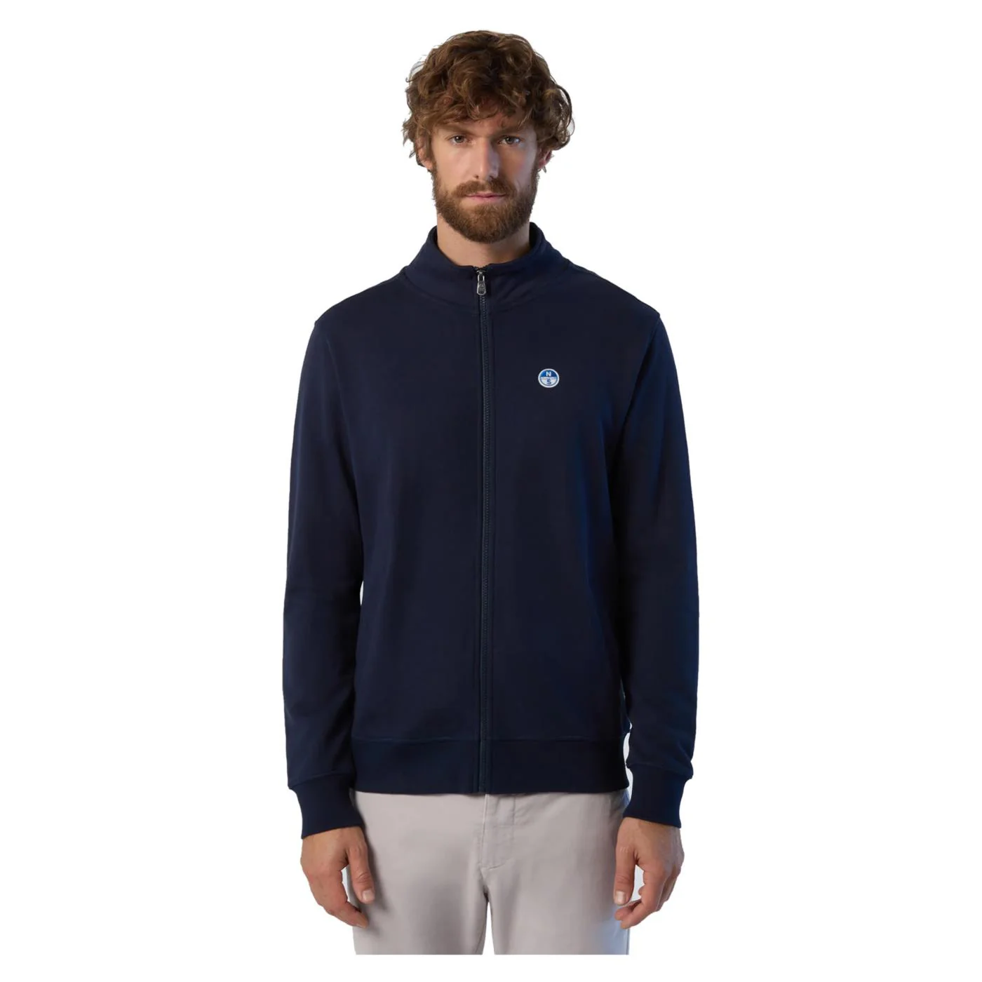 NORTH SAILS BASIC FULL ZIP SWEATSHIRT - Image 2