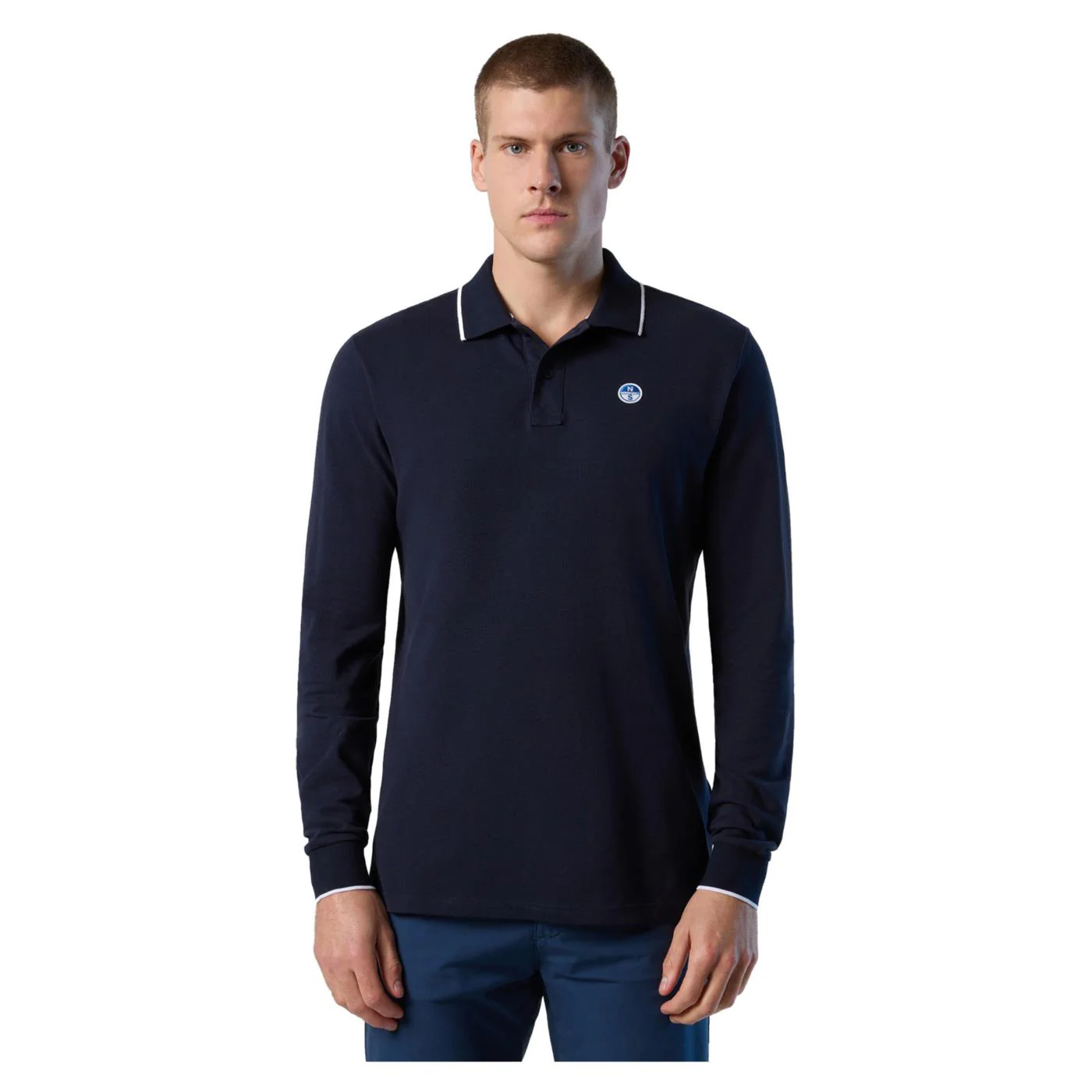 NORTH SAILS BASIC POLO LONG SLEEVE - Image 2