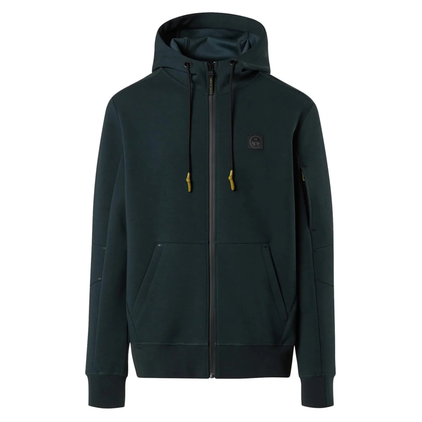 NORTH SAILS FELPA FULL ZIP CAPPUCCIO - Image 3