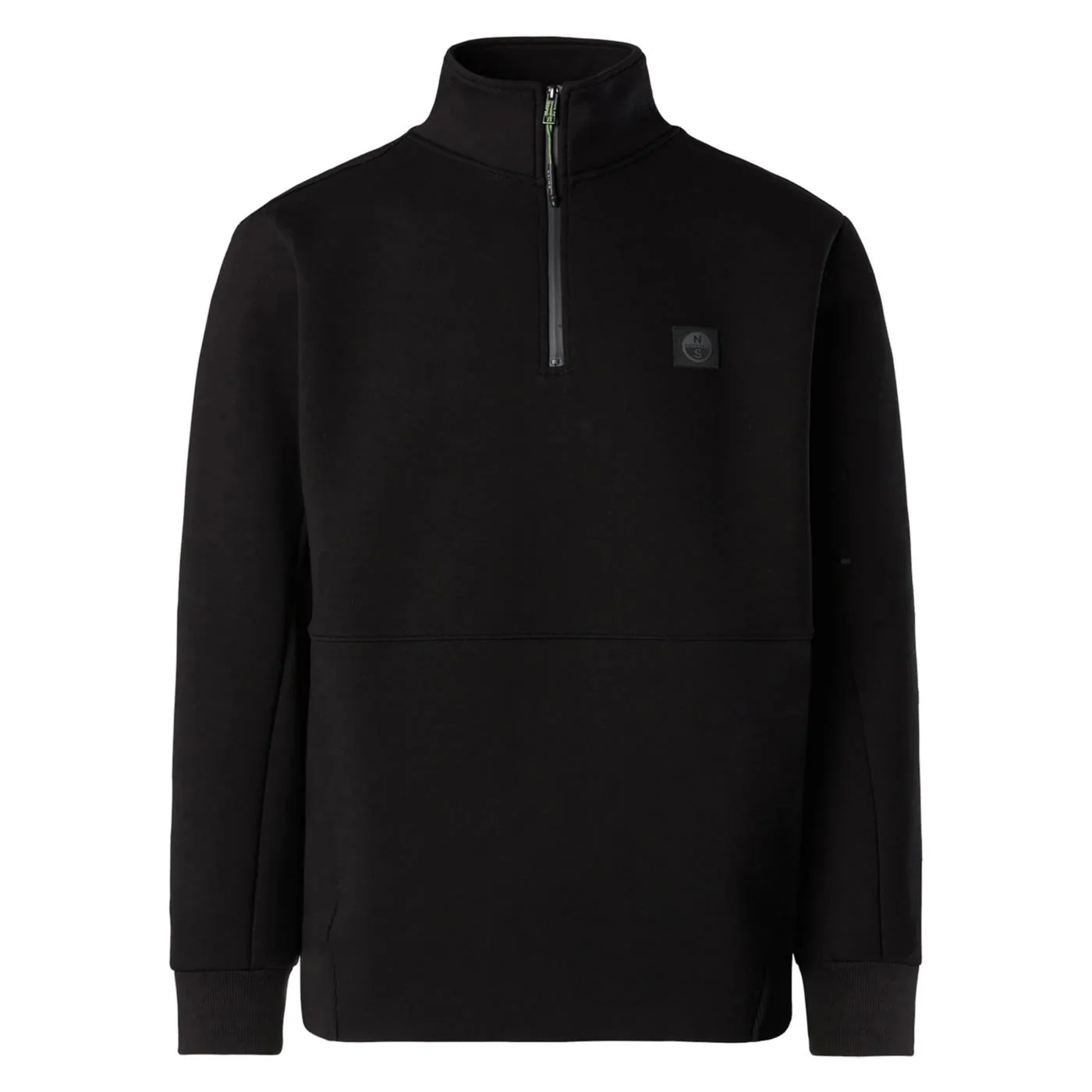 NORTH SAILS FELPA MEZZA ZIP CON LOGO