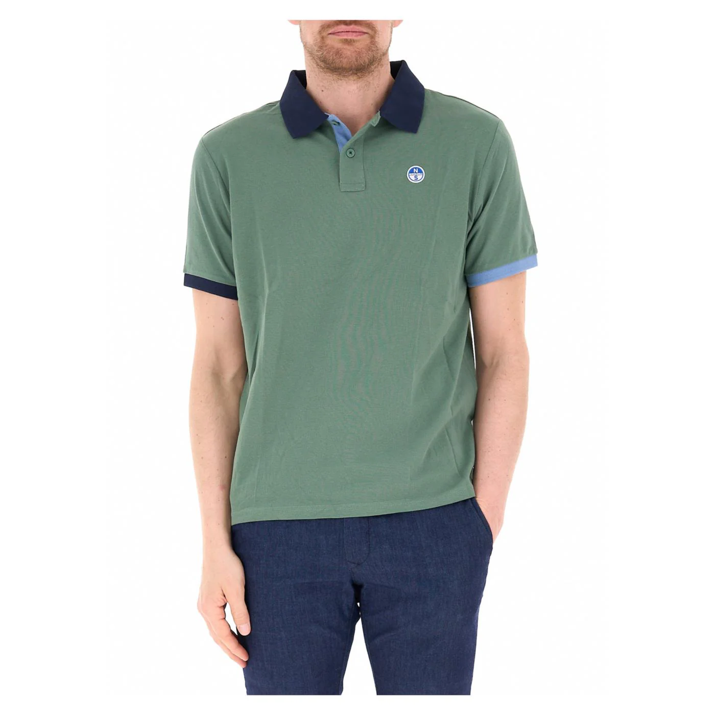 NORTH SAILS POLO MANICHE CORTE