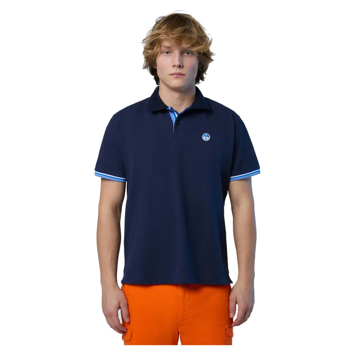 NORTH SAILS POLO STRIPED ON PLACKET - Image 2