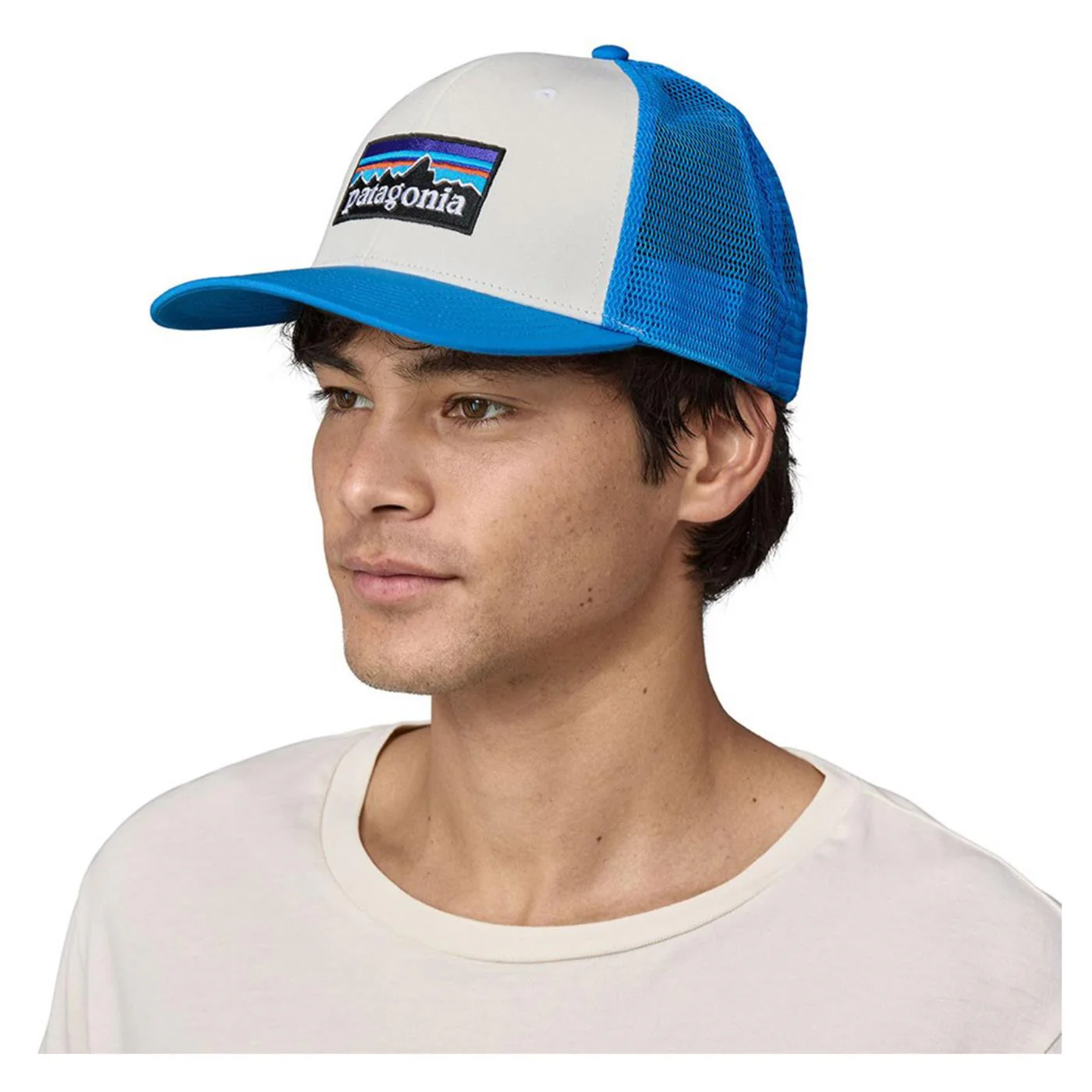 PATAGONIA P-6 LOGO TRUCKER HAT - Image 3