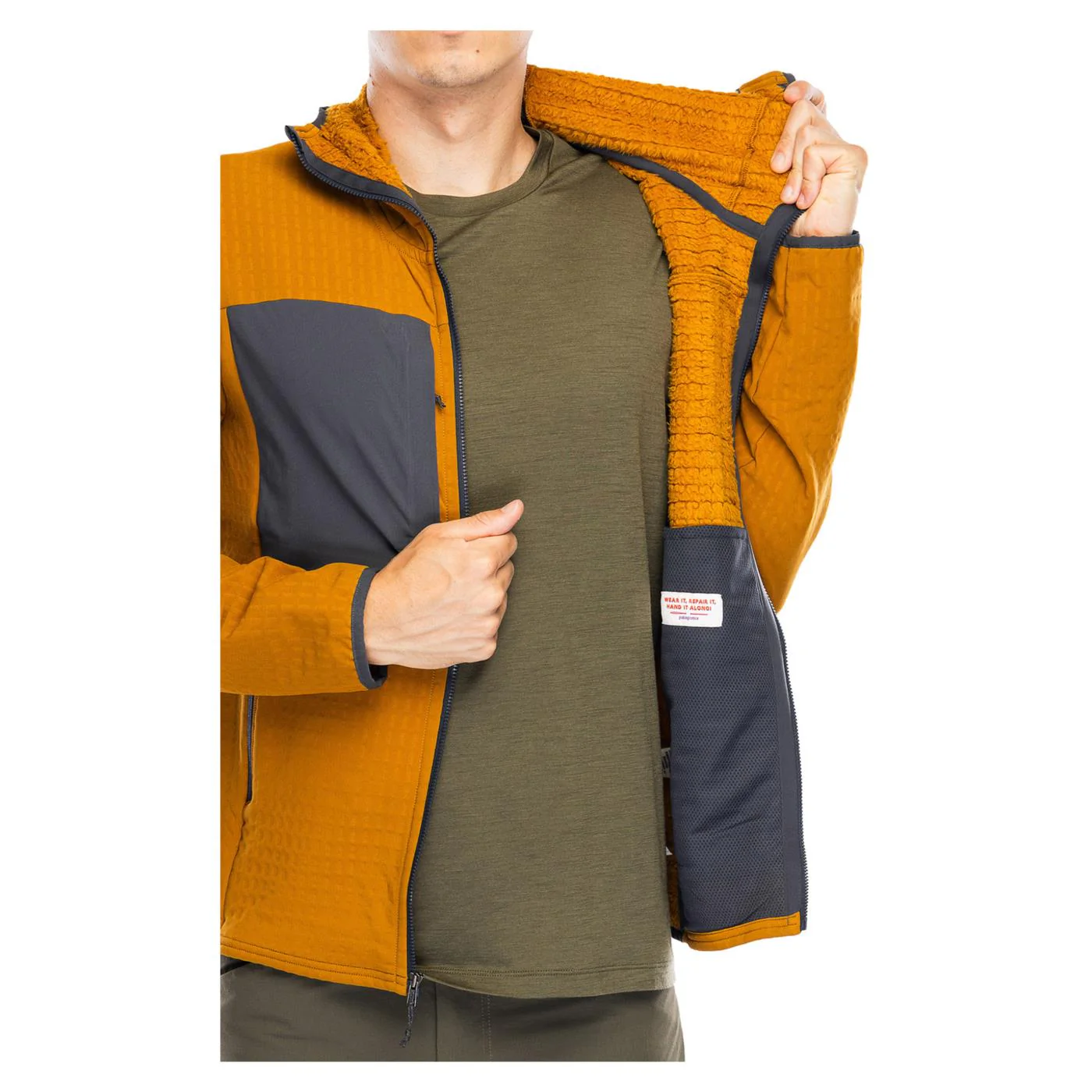 PATAGONIA R2 TECHFACE HOODY - Image 5