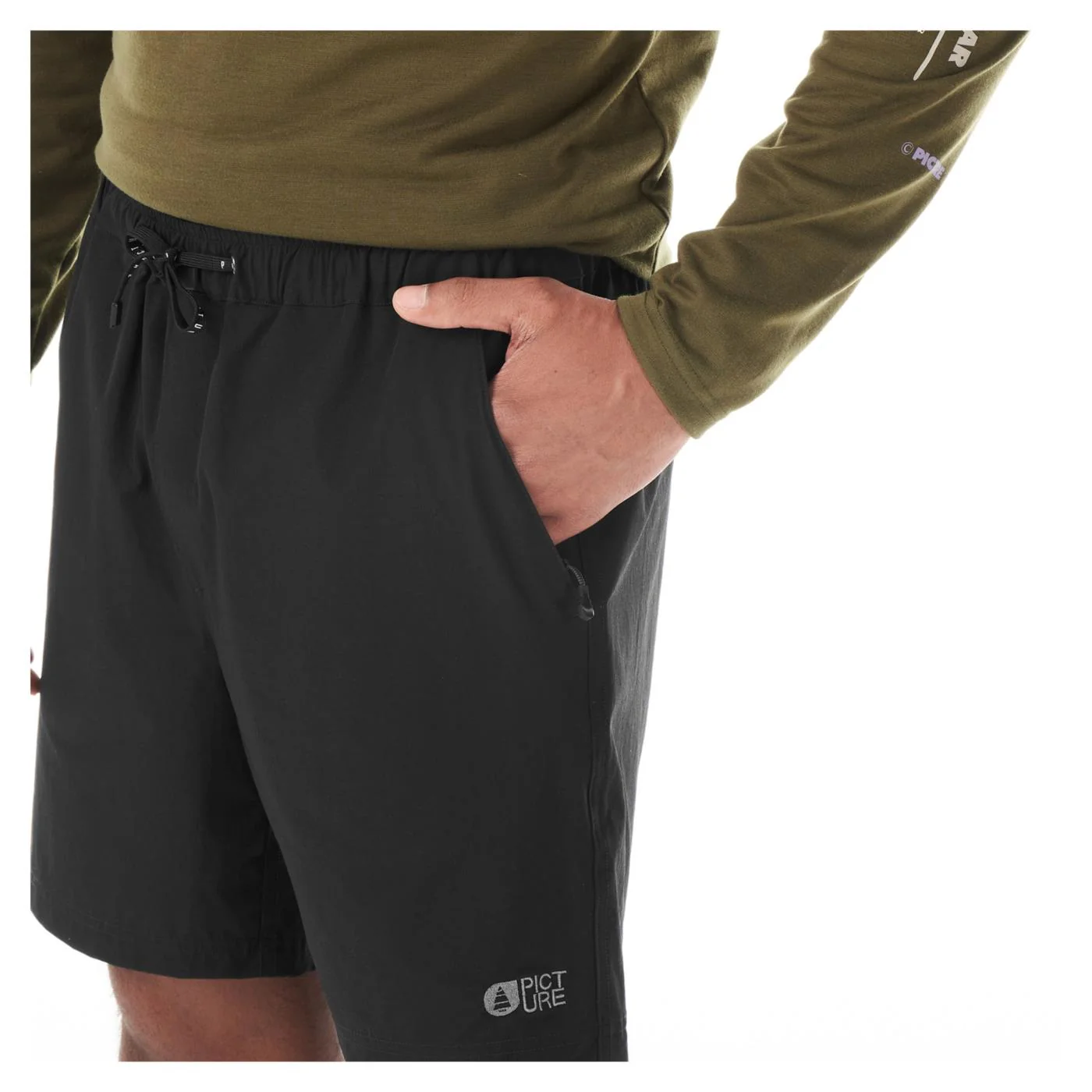 PICTURE LENU STRETCH SHORTS - Image 3