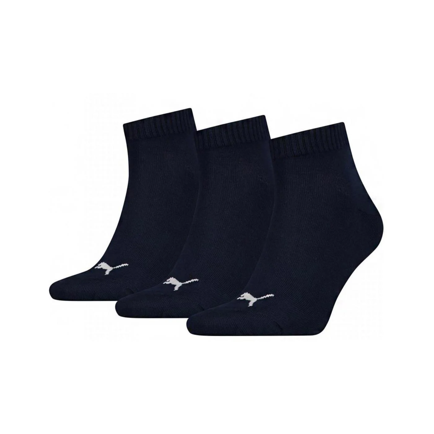 PUMA QUARTER PLAIN 3PK SOCKS