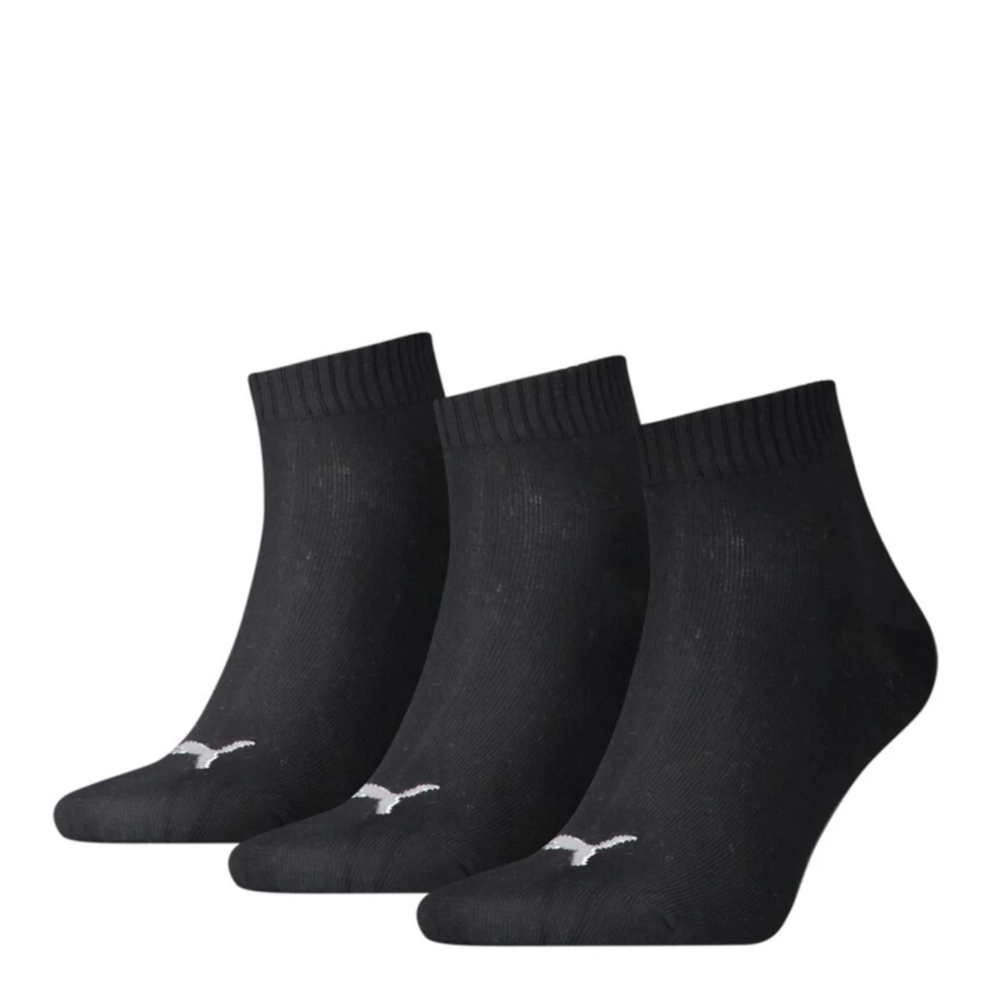 PUMA QUARTER PLAIN 3PK SOCKS