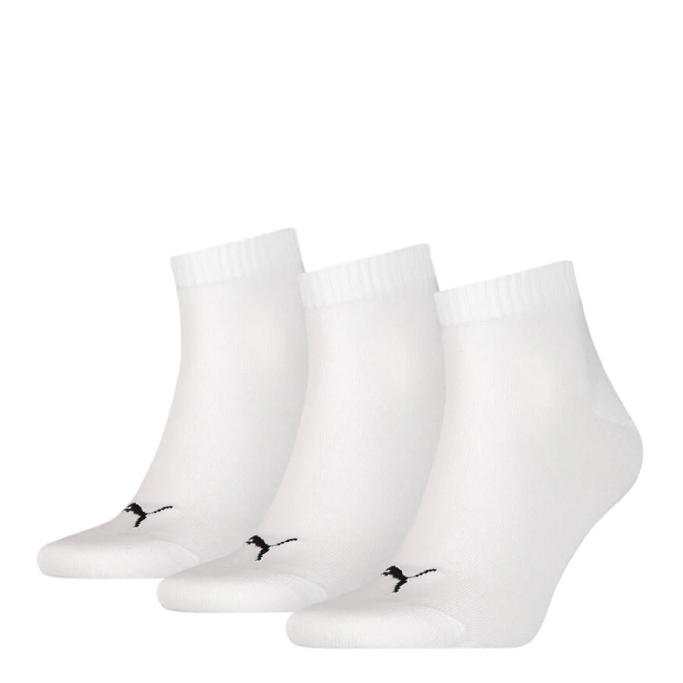 PUMA QUARTER PLAIN 3PK SOCKS