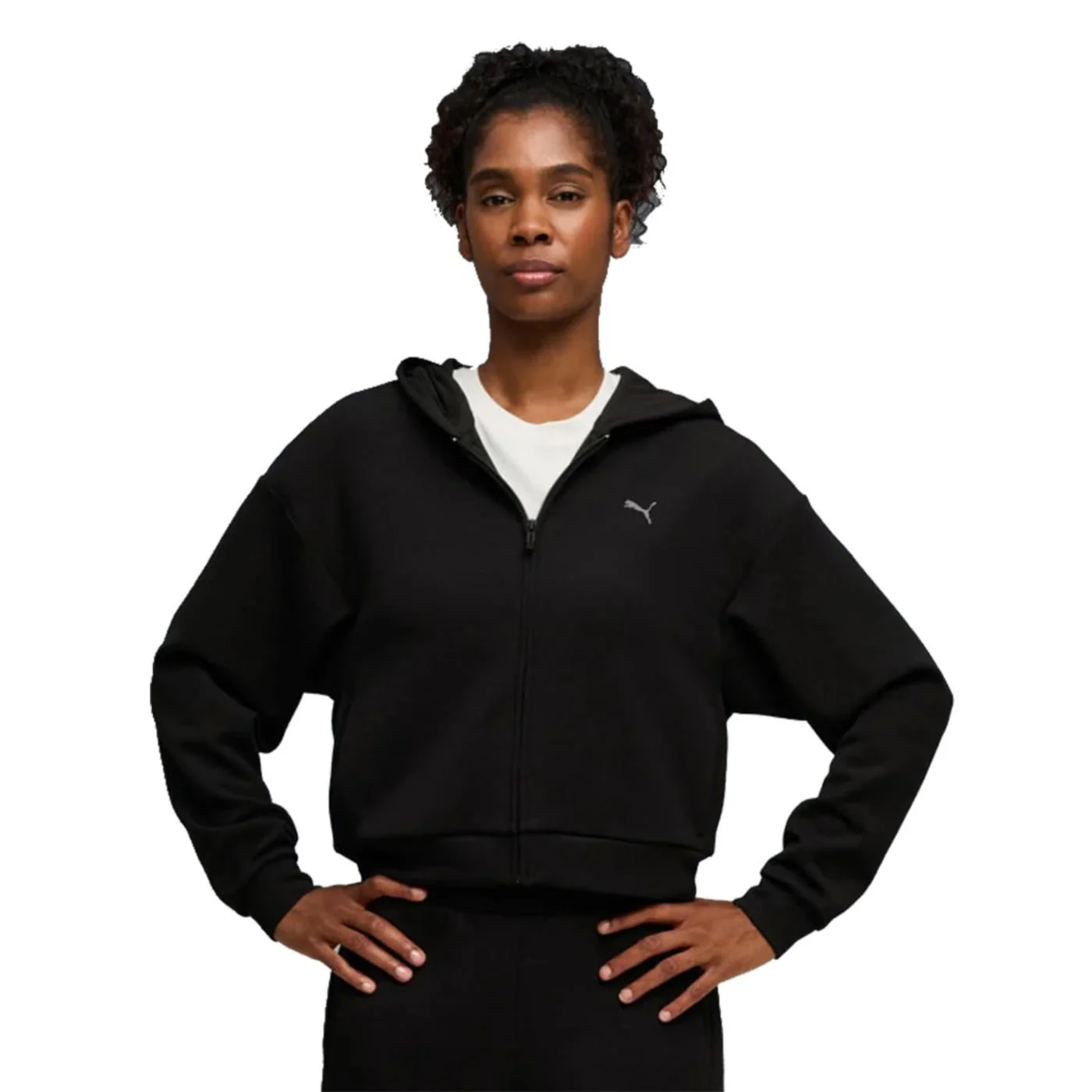 PUMA W CLOUDSPUN FZ HOODIE