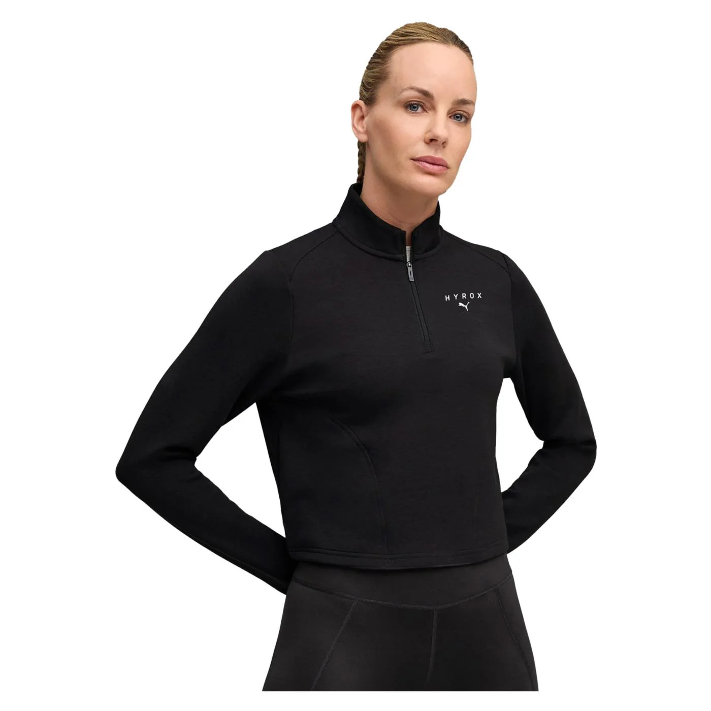 PUMA W HYROX CLOUDSPUN 1/4 ZIP