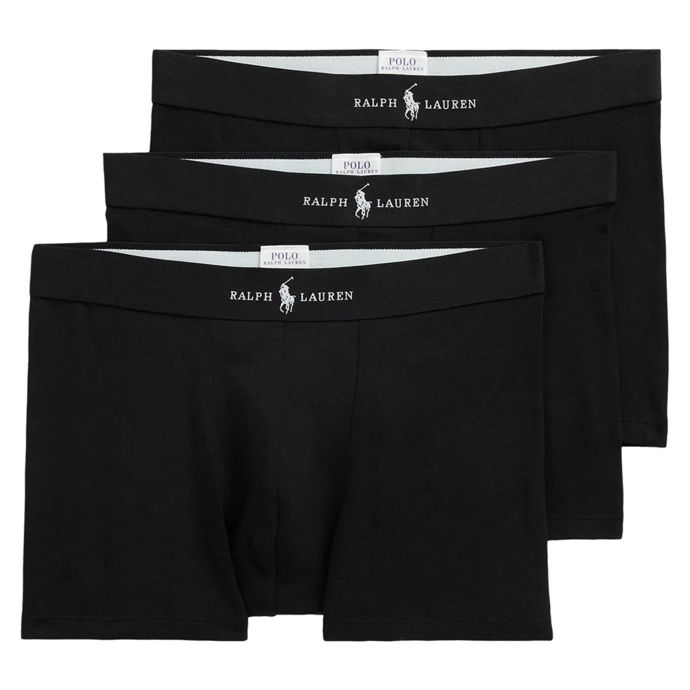 RALPH LAUREN CLASSIC 3PK TRUNK BLACK