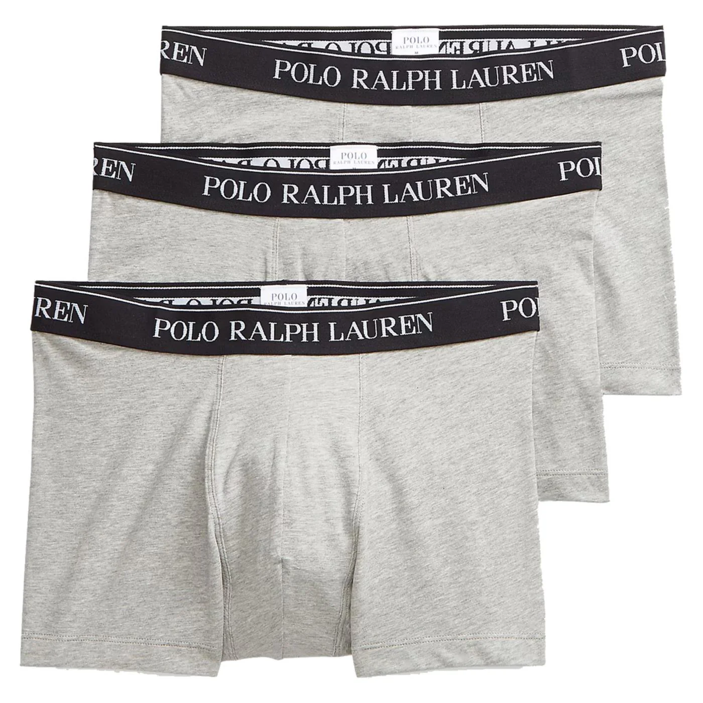 RALPH LAUREN CLASSIC 3PK TRUNK HEATHER